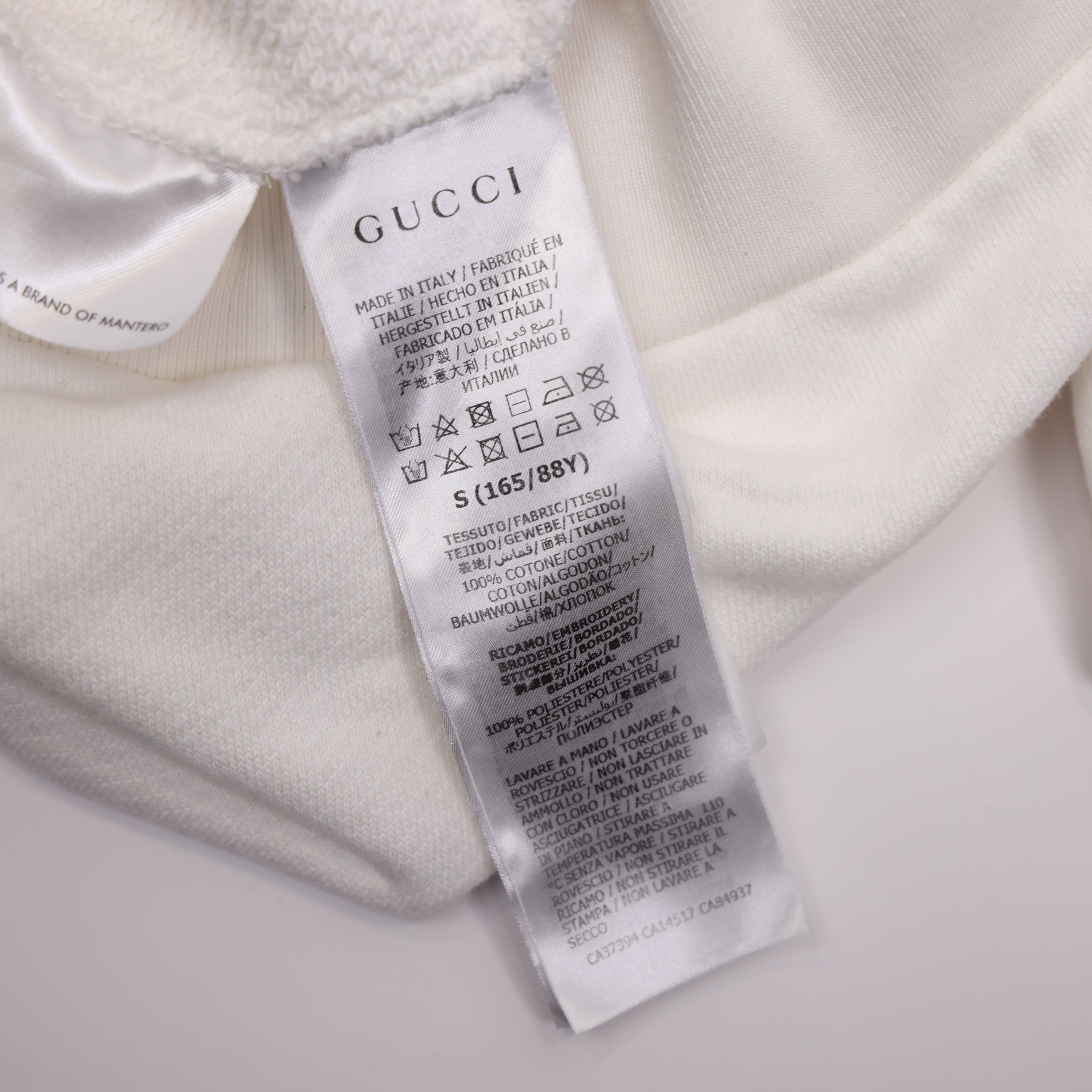 PRE OWNED- Gucci Gucci x Ken Scott Graphic Print Hoodie SIZE S