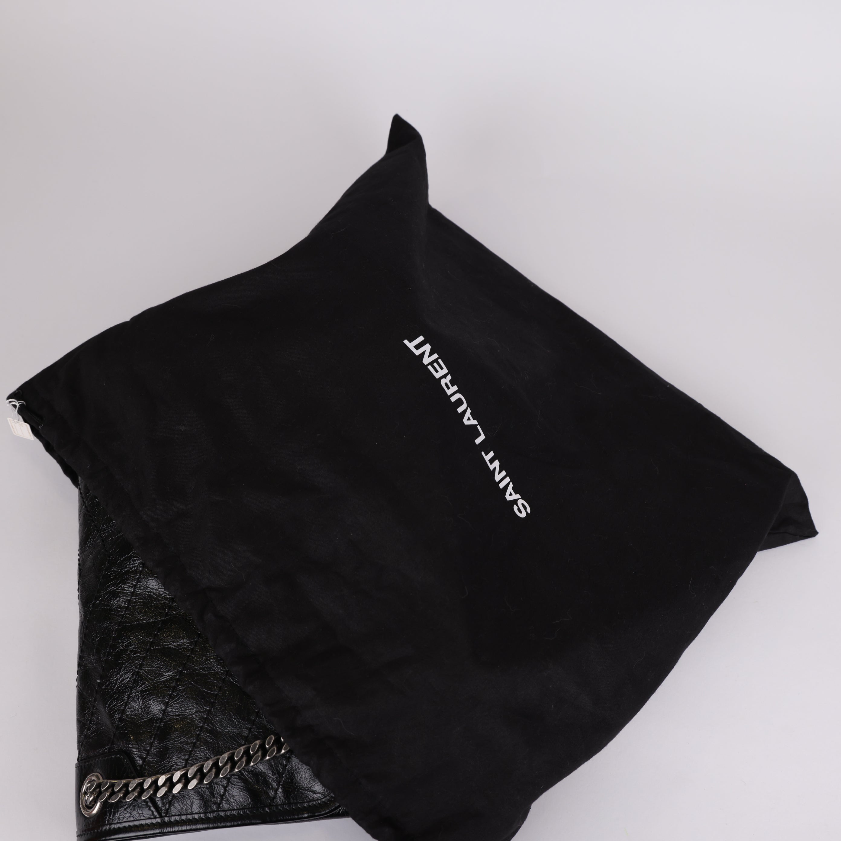 PRE OWNED- Saint Laurent Black Medium Niki Shoulder Bag J0481B78921
