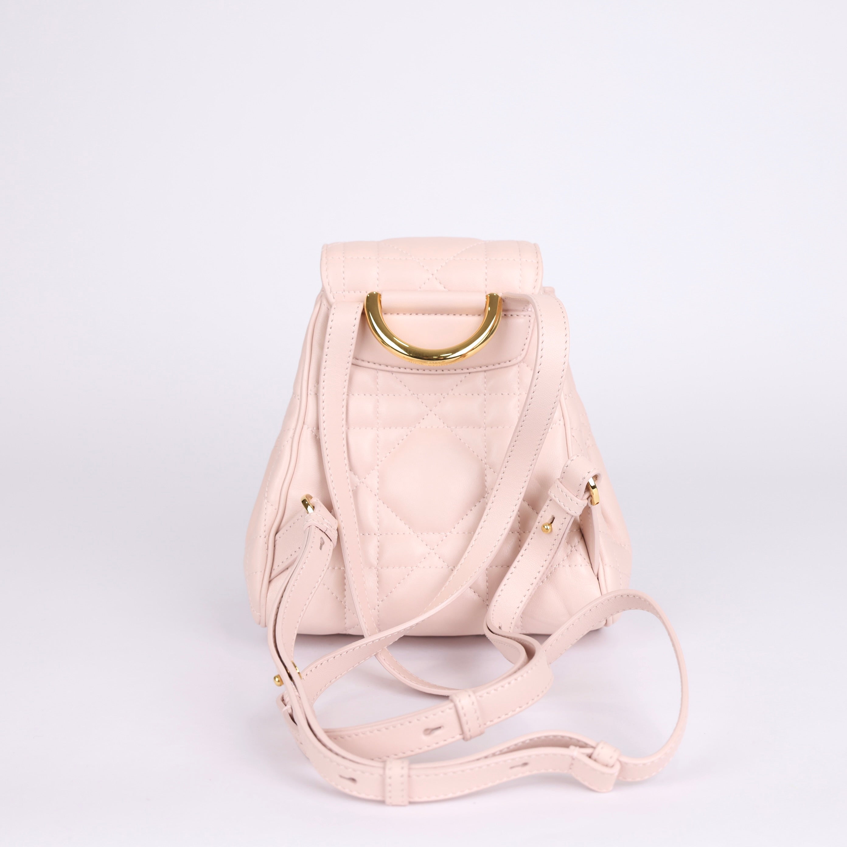 PRE OWNED- Small Dior Caro Backpack