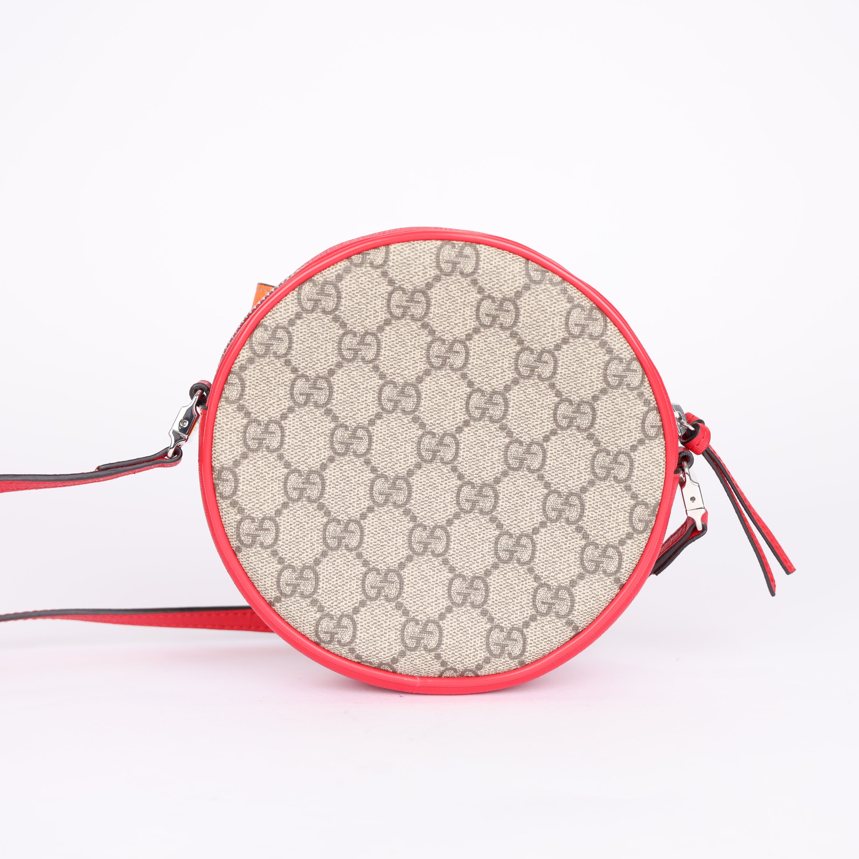 PRE OWNED- GG Supreme Ribbon Rainbow Children Shoulder bag
