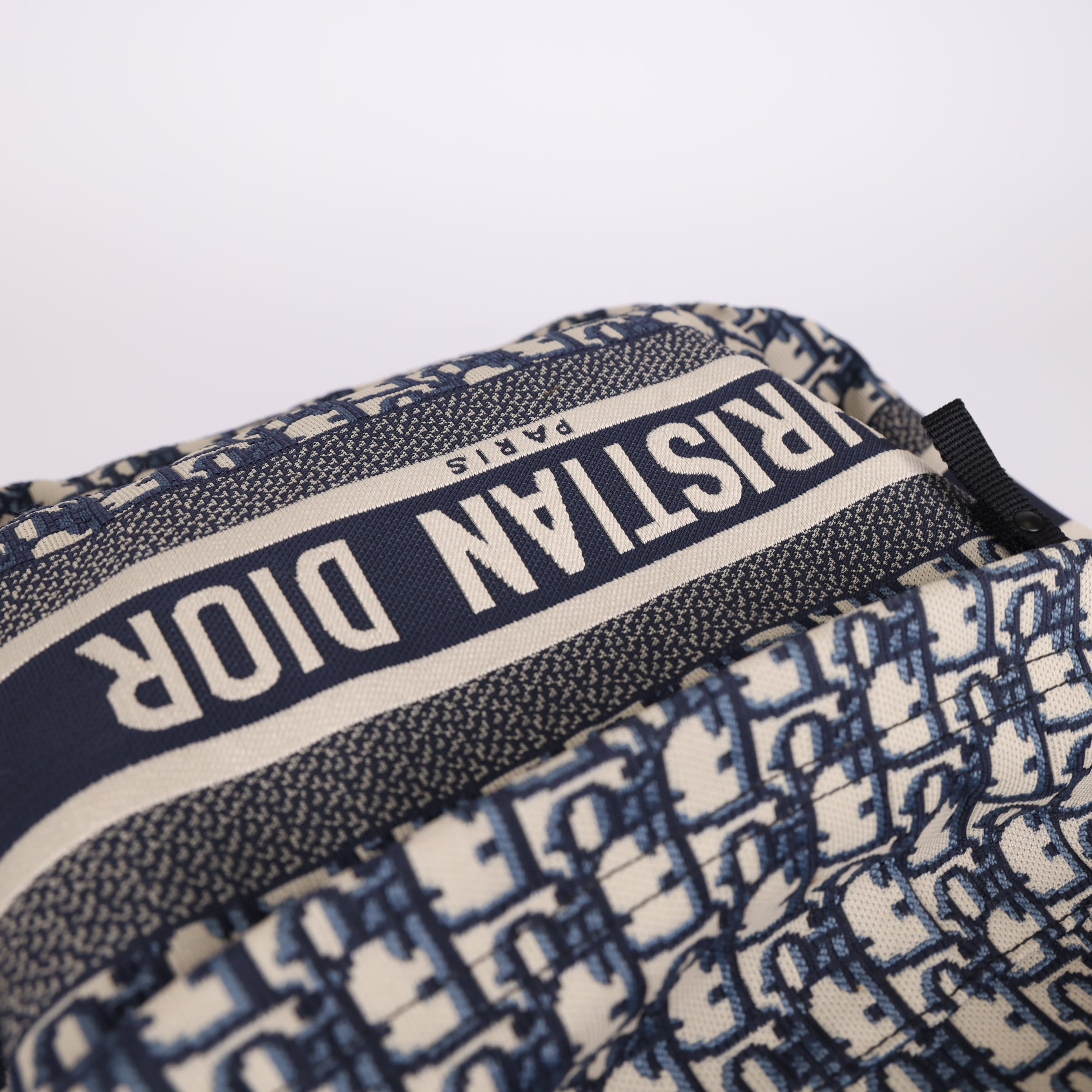 PRE OWNED- Christian Dior Oblique Jacquard DiorTravel Backpack
