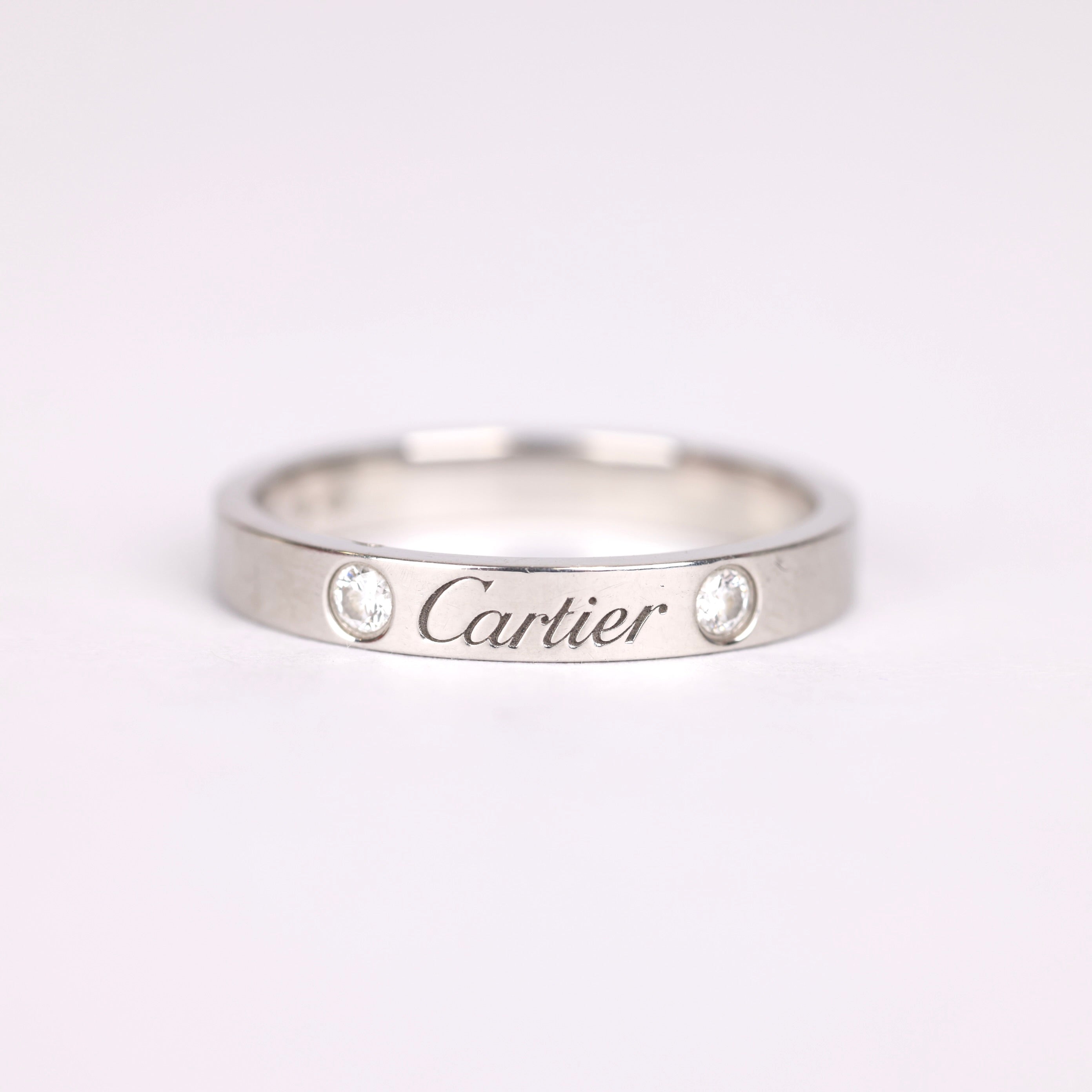 PRE OWNED- Cartier wedding ring Size 56