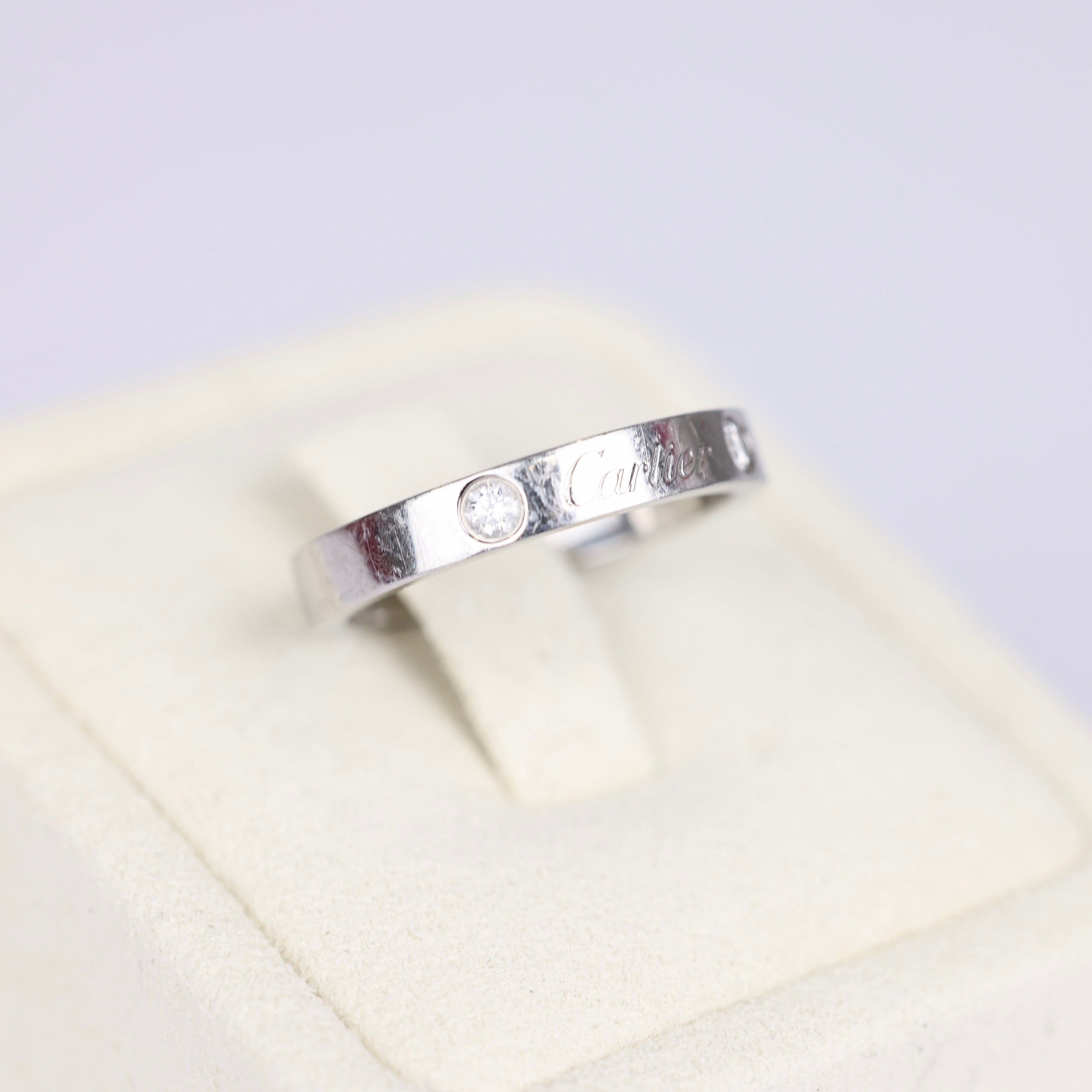 PRE OWNED- Cartier wedding ring Size 49