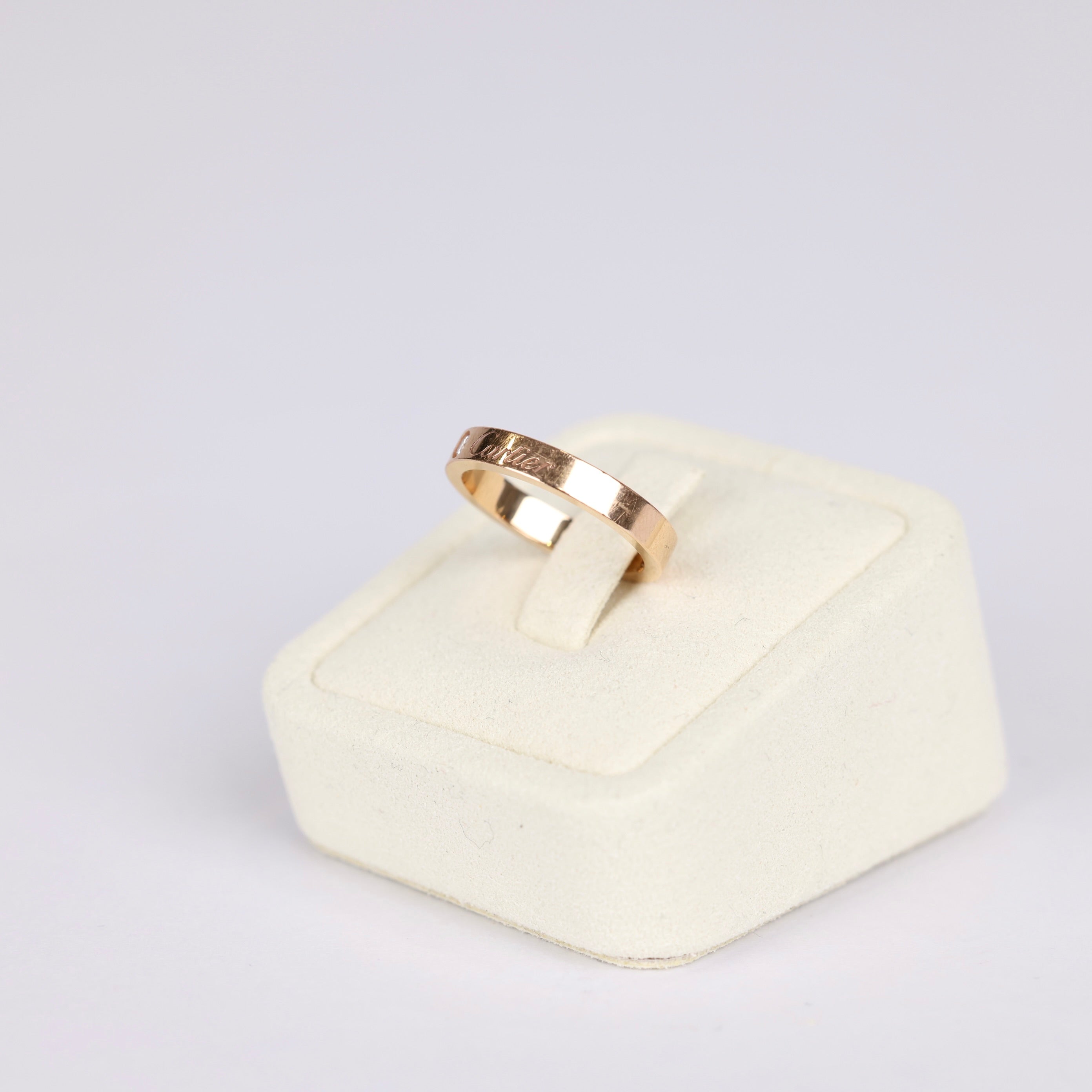 PRE OWNED- Cartier wedding Ring
