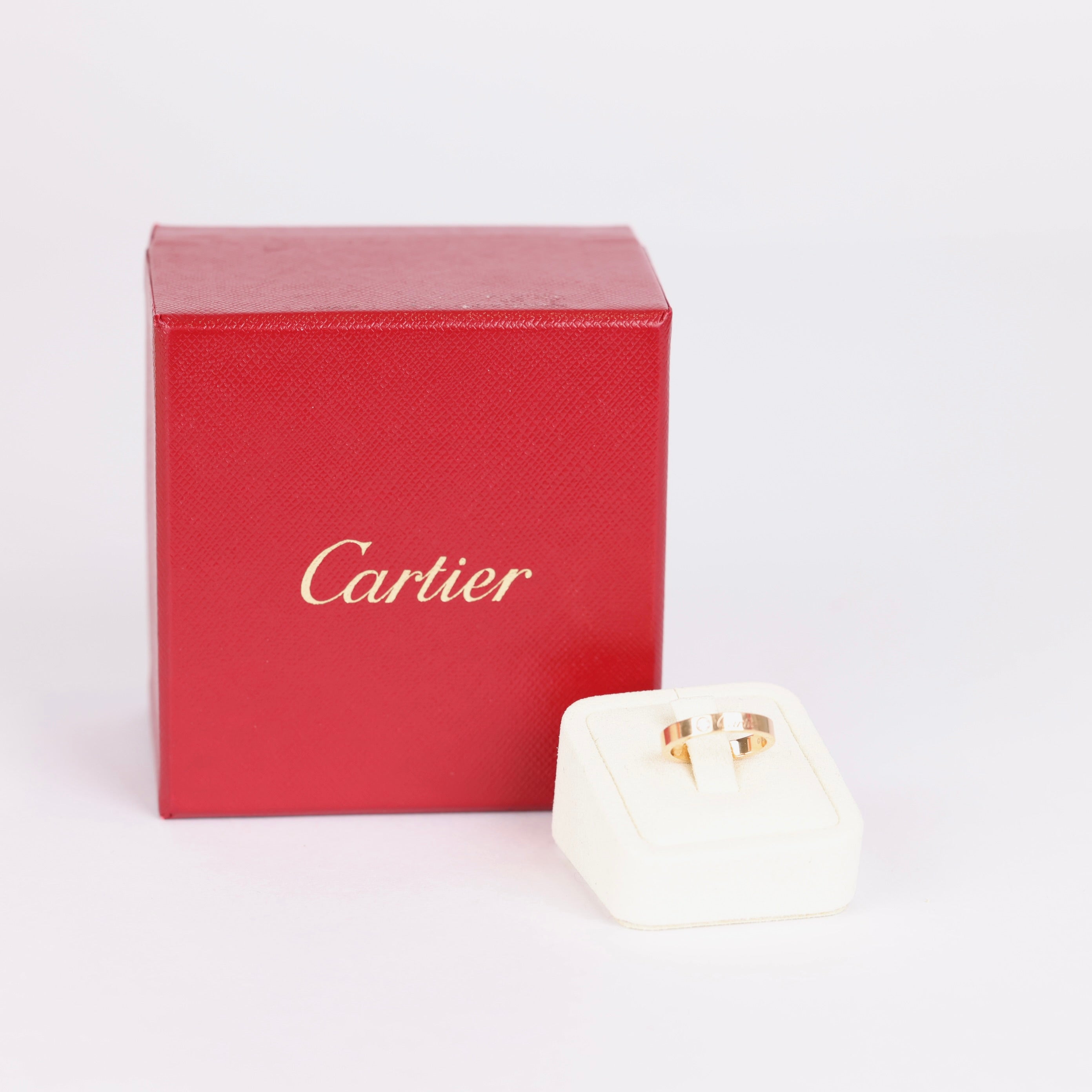 PRE OWNED- Cartier wedding Ring