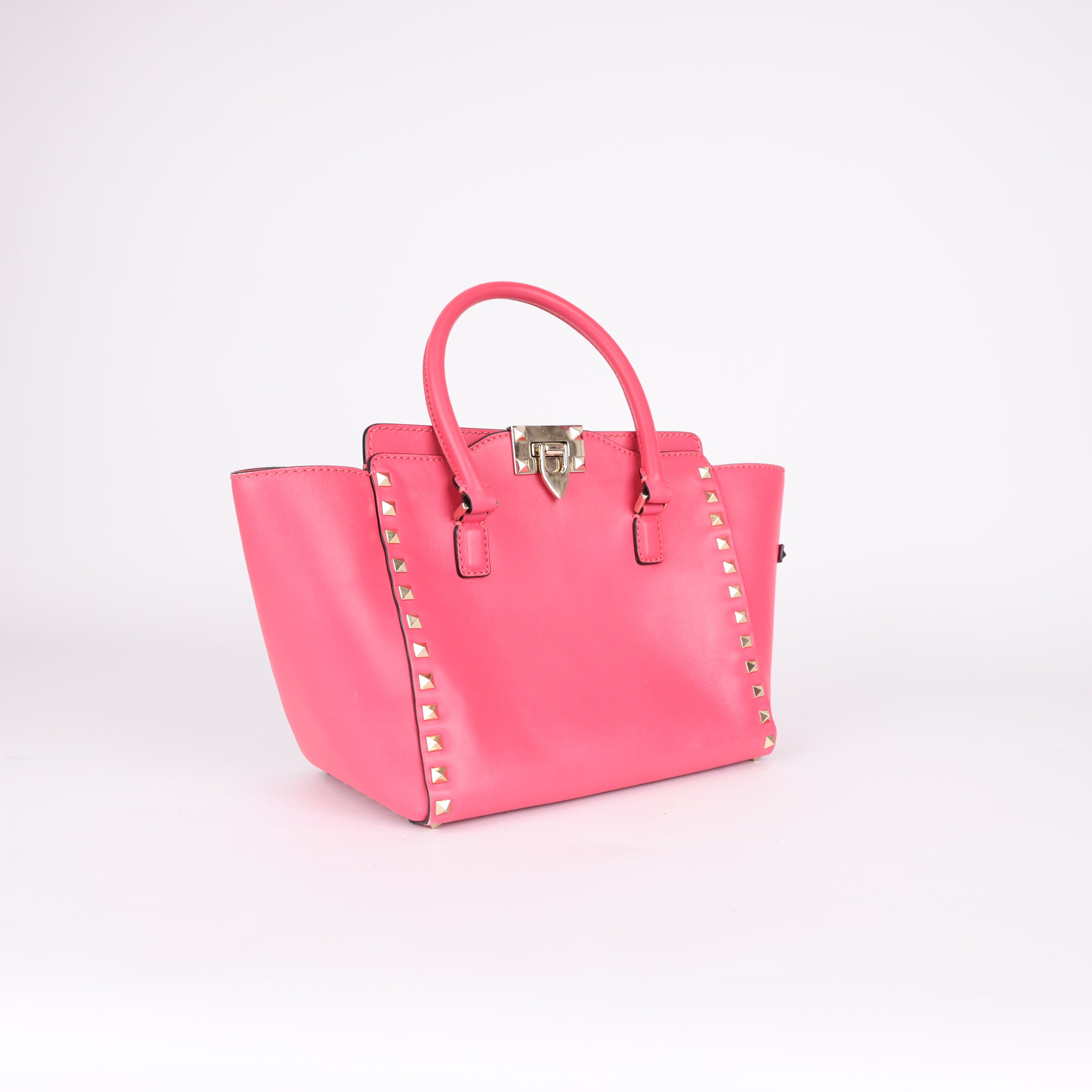 PRE OWNED- Valentino Garavani Rockstud leather crossbody bag