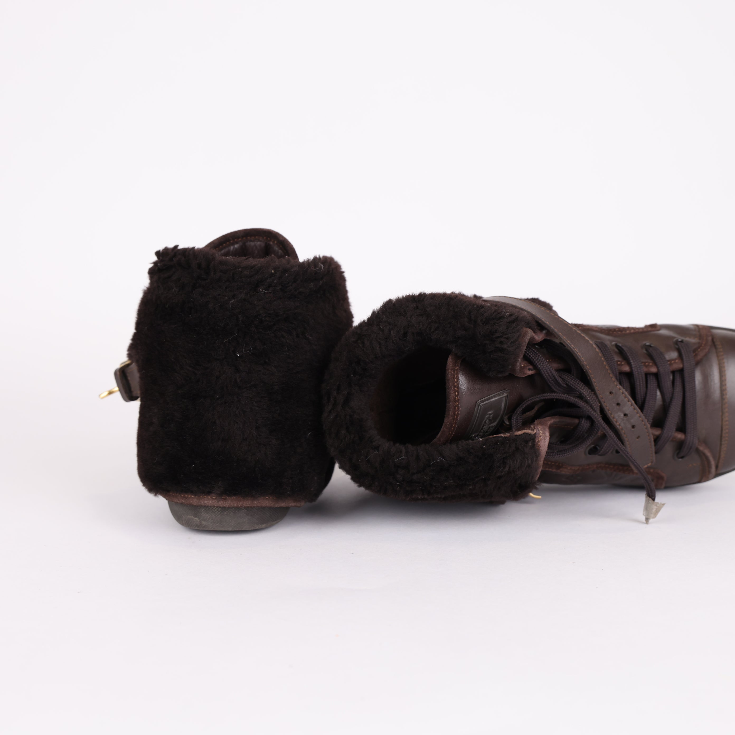 PRE OWNED- Louis Vuitton Brown Boots SIZE EU36.5/ UK3.5