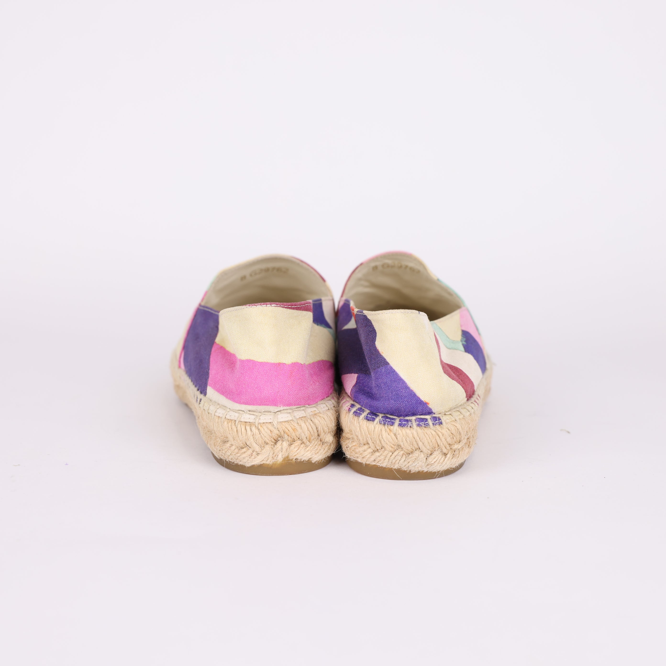 PRE OWNED- Chanel Colorful Double C Bucket Shoes Size EU38/ UK5