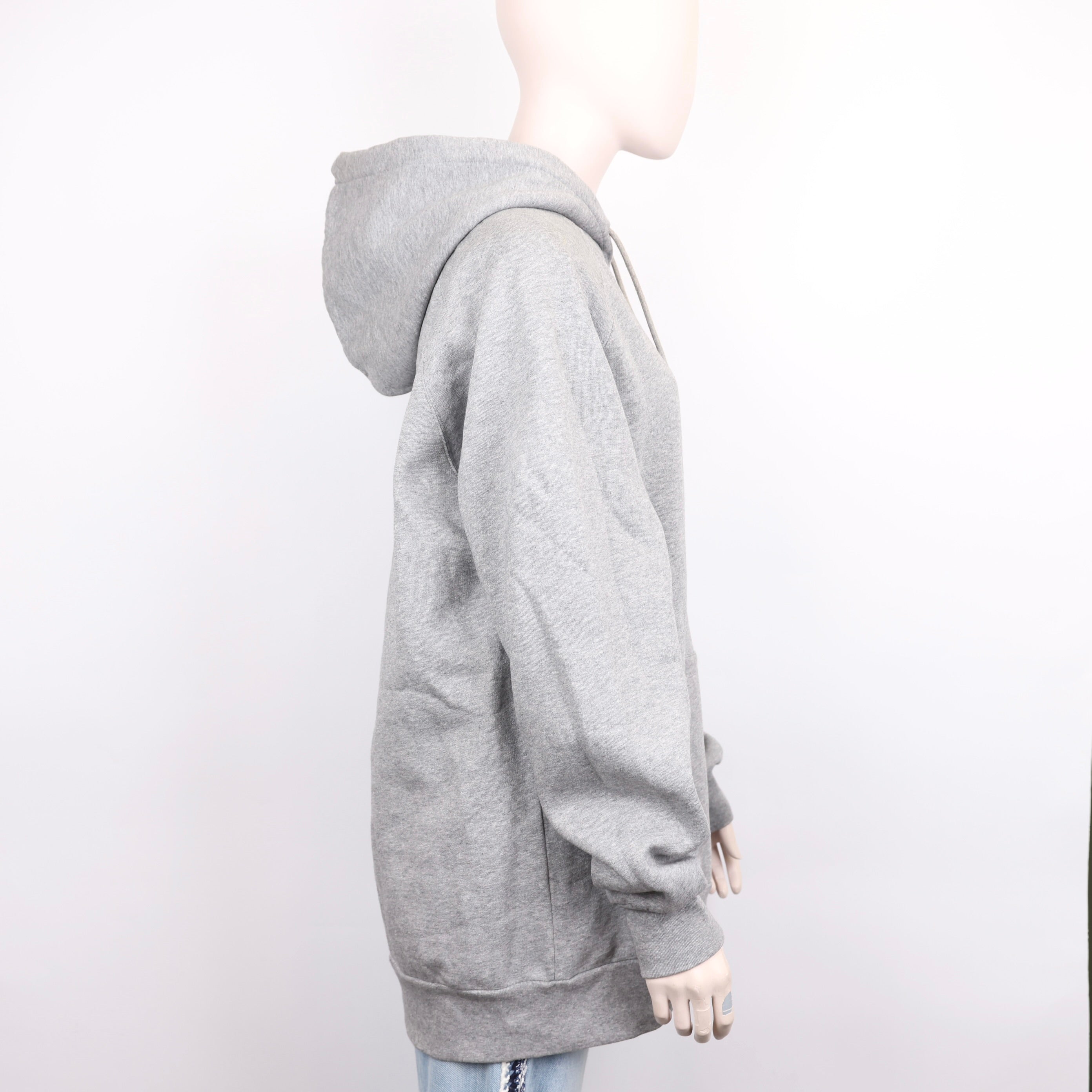 PRE OWNED- Burberry Embroidered Archive Logo Jersey Hoodie SIZE M