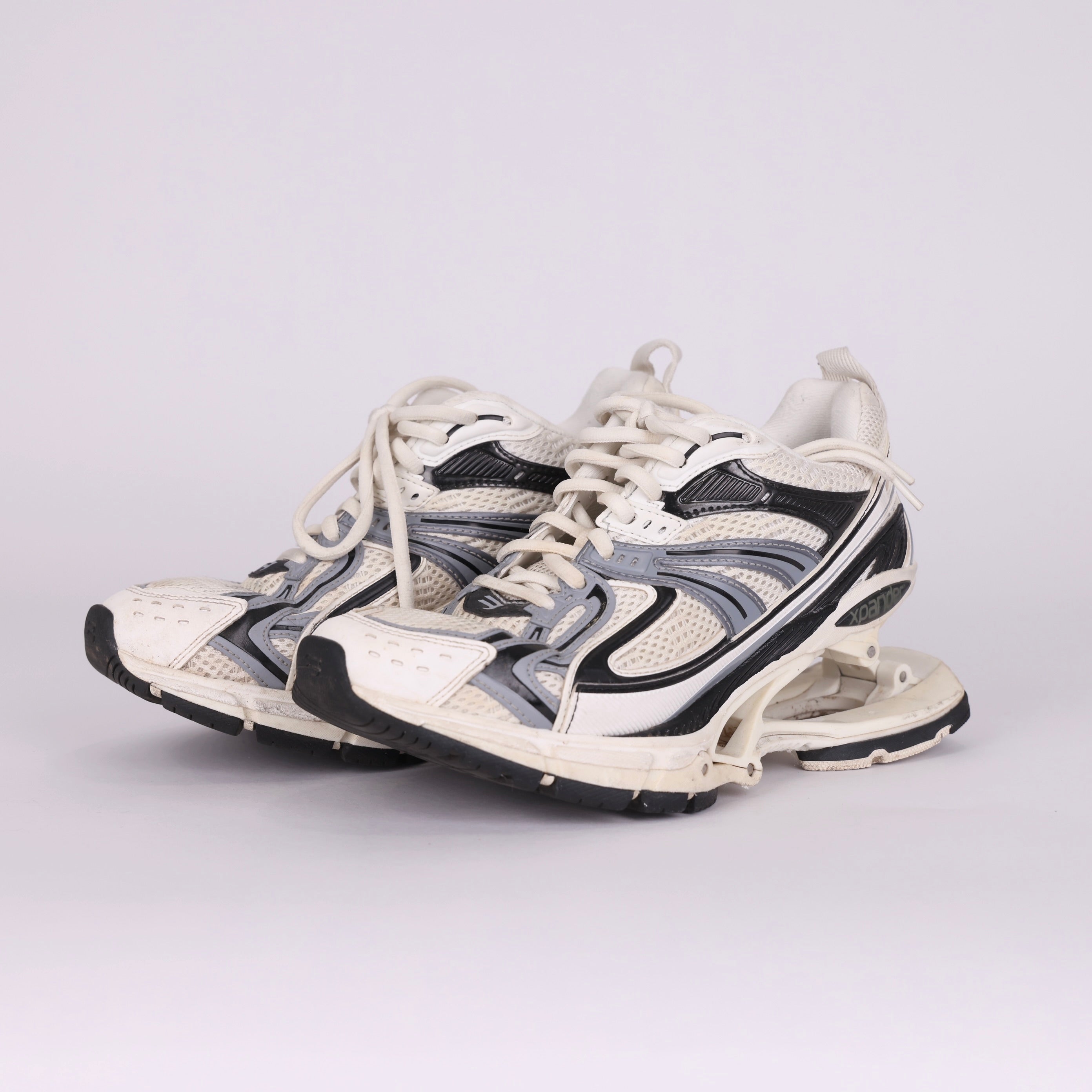 PRE OWNED- BALENCIAGA X-Pander Suspended-Heel Mesh Trainers SIZE 36