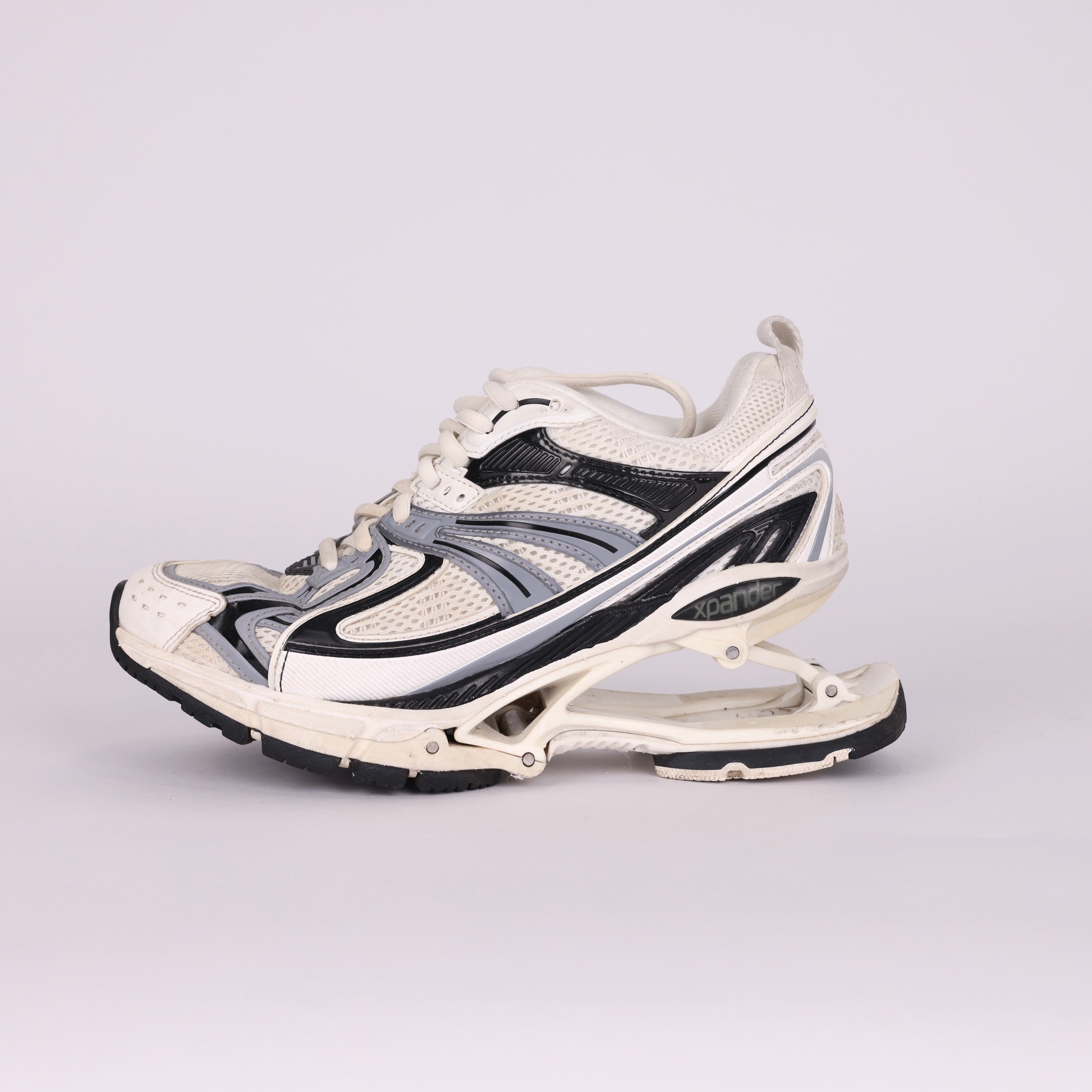 PRE OWNED- BALENCIAGA X-Pander Suspended-Heel Mesh Trainers SIZE 36