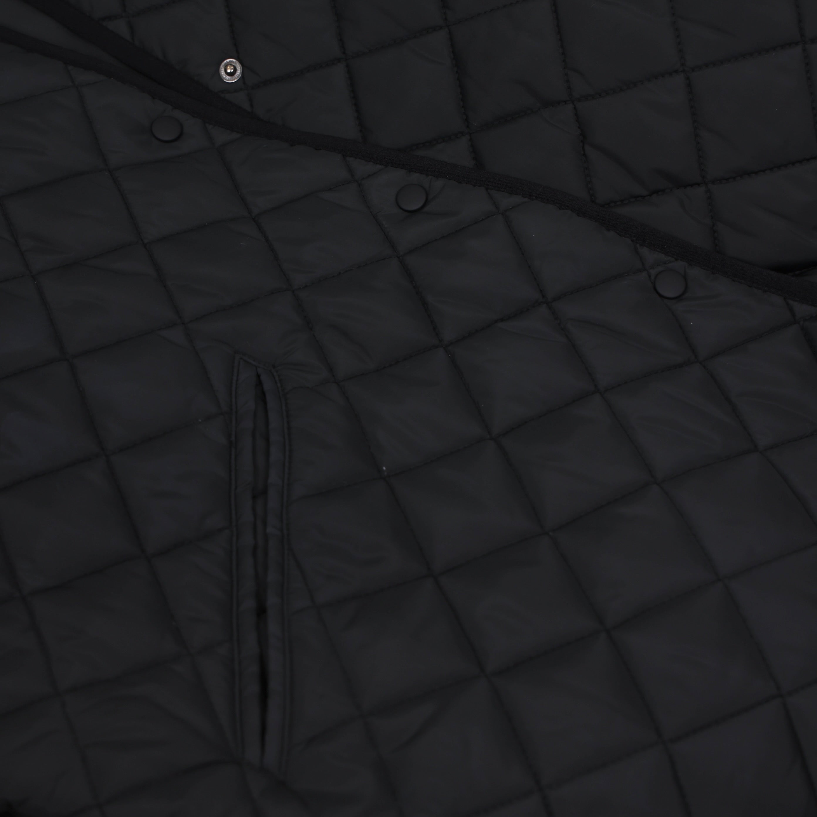 PRE OWNED- Toteme Black quilted shell jacket S