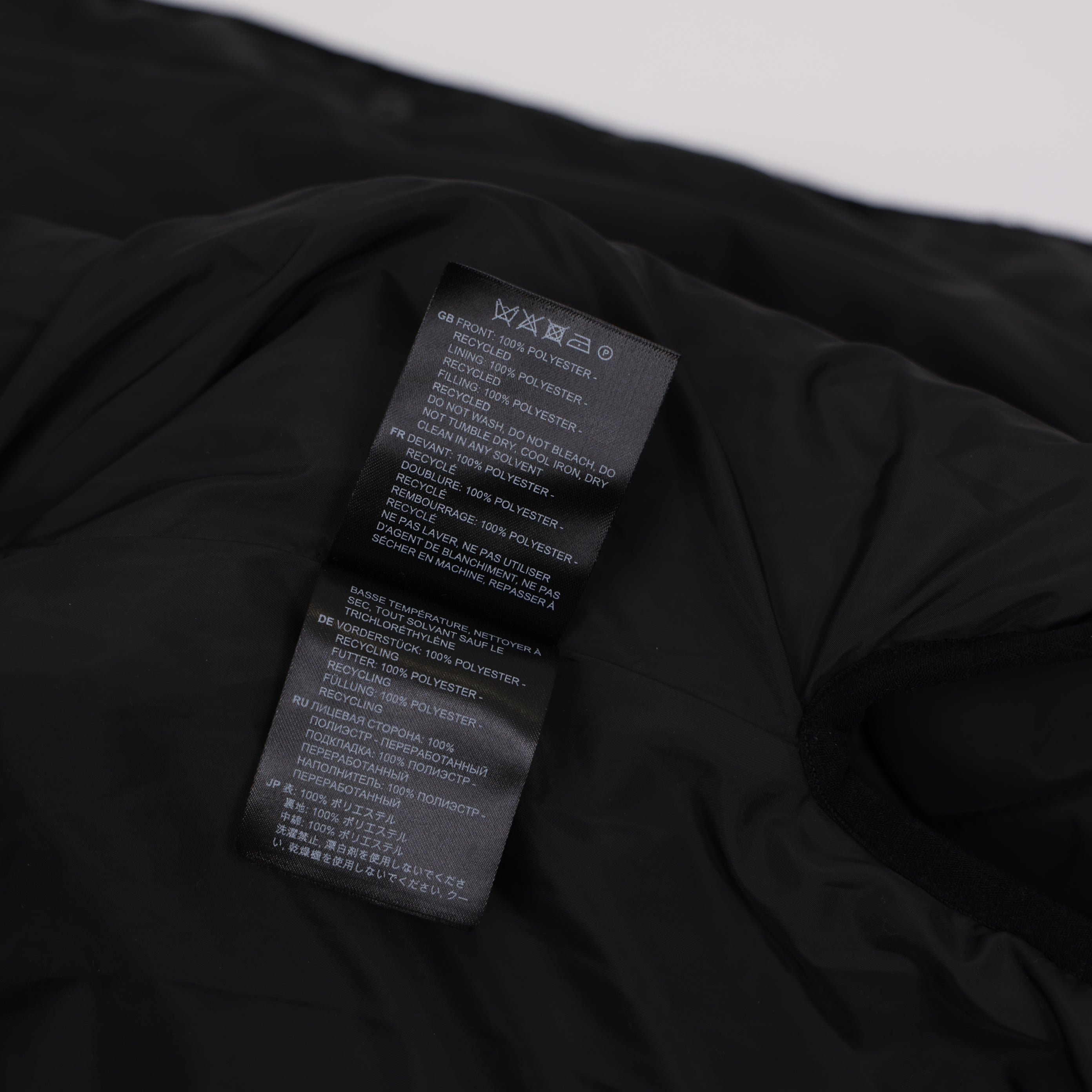 PRE OWNED- Toteme Black quilted shell jacket S