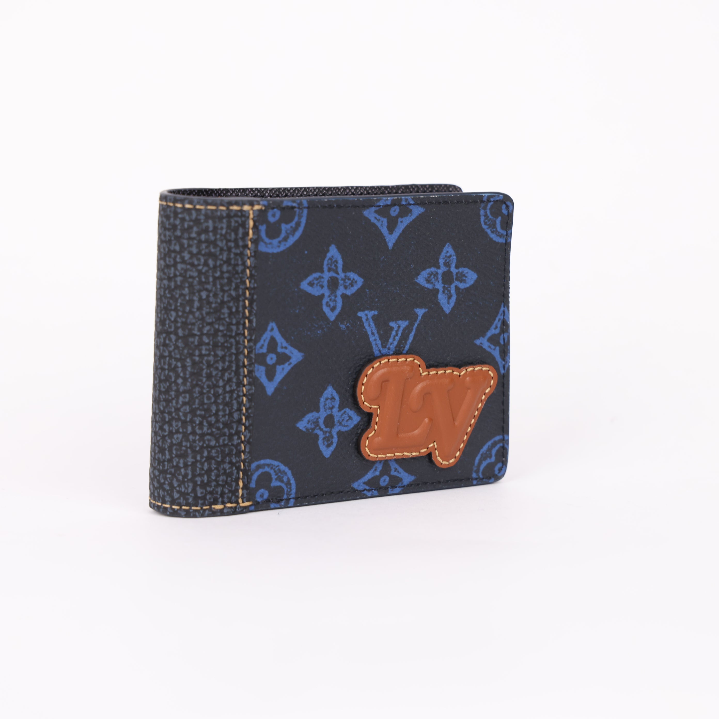 PRE OWNED- Monogram LV Record Slender Wallet