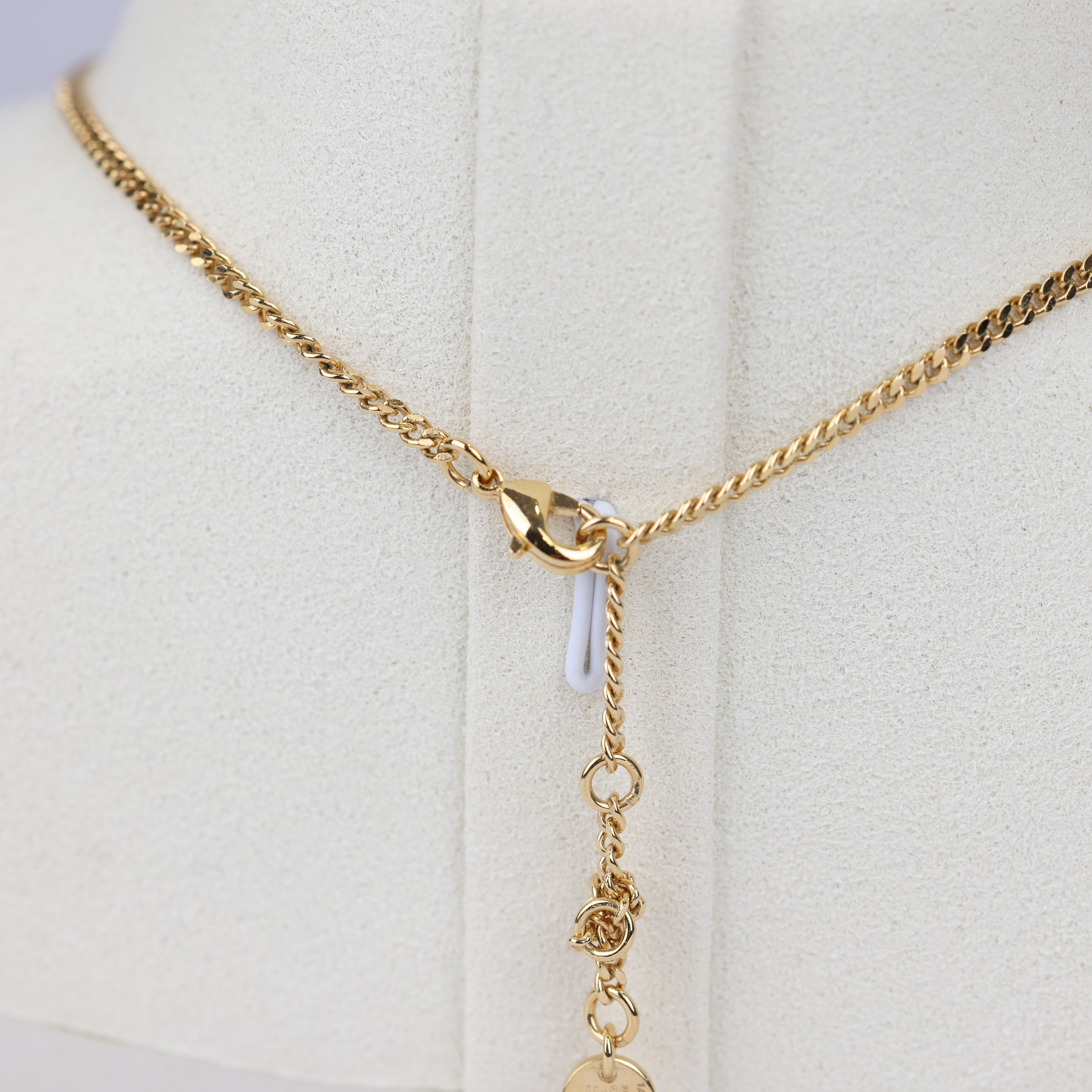 PRE OWNED- Forever Fendi necklace Gold-coloured metal necklace