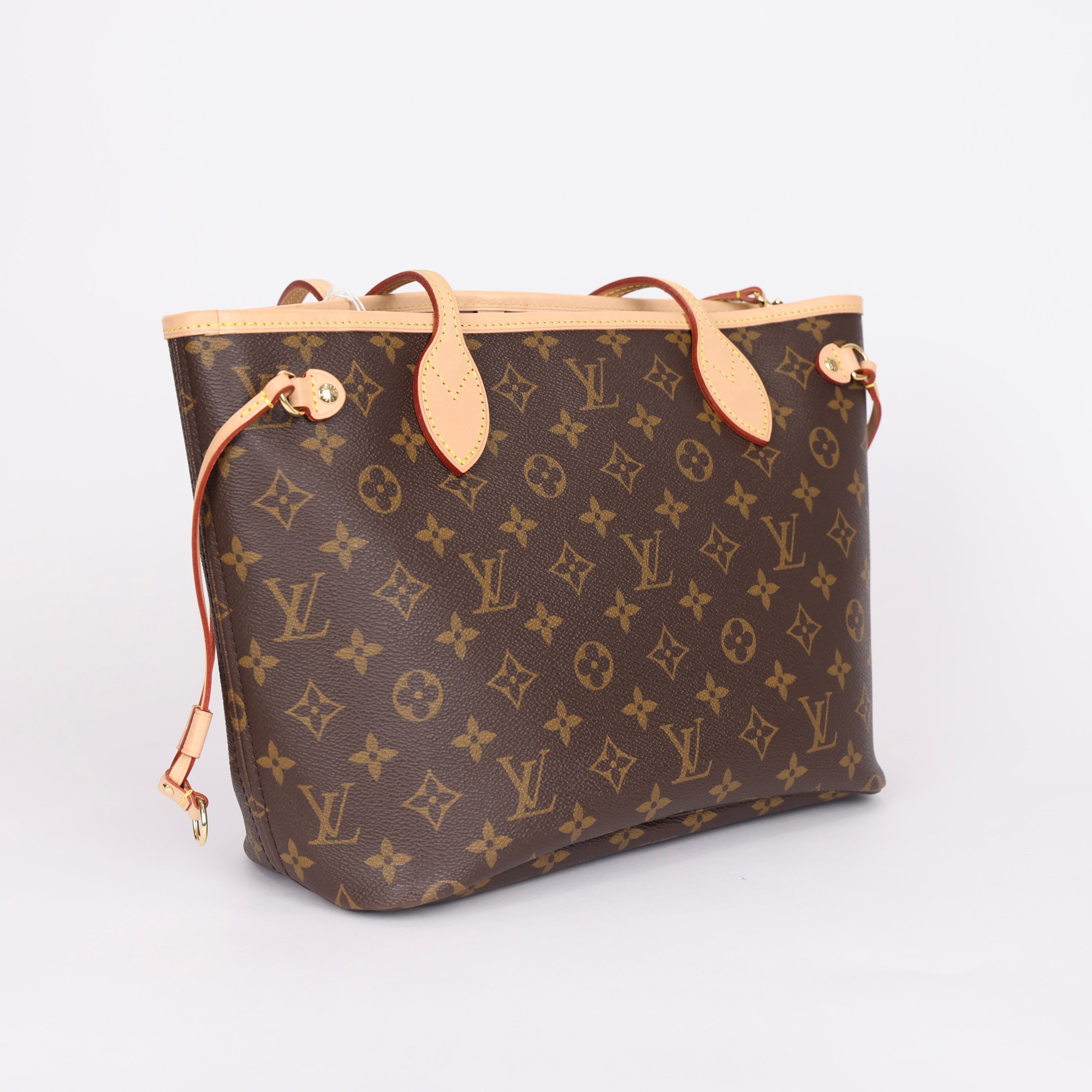 PRE OWNED- Louis Vuitton Neverfull Leather Tote-362