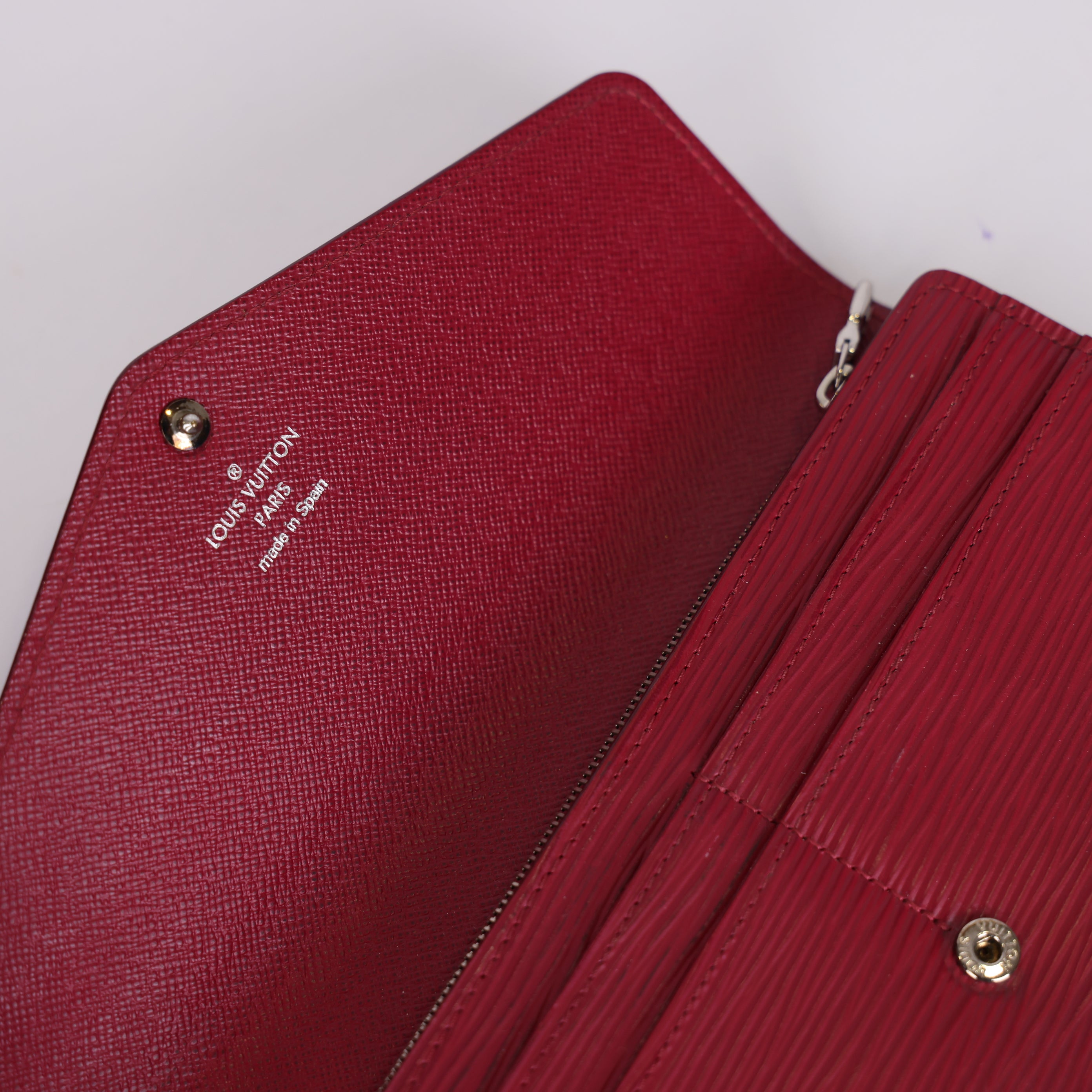 PRE OWNED- Louis Vuitton Portefeuille Sarah Ladies Long Wallet J0564W18325