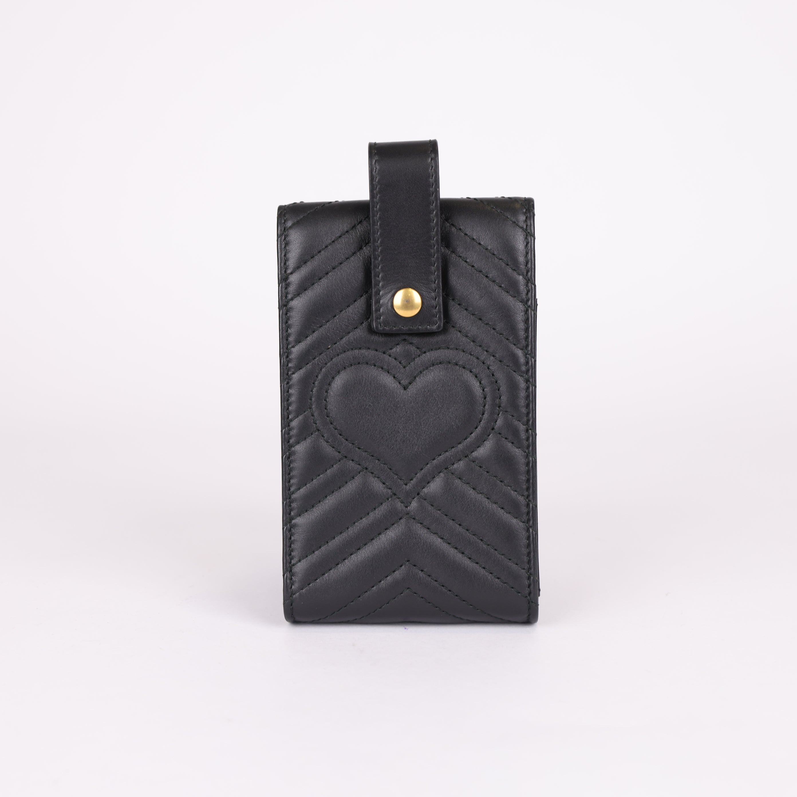PRE OWNED- GUCCI Insect Motif Phone Bag