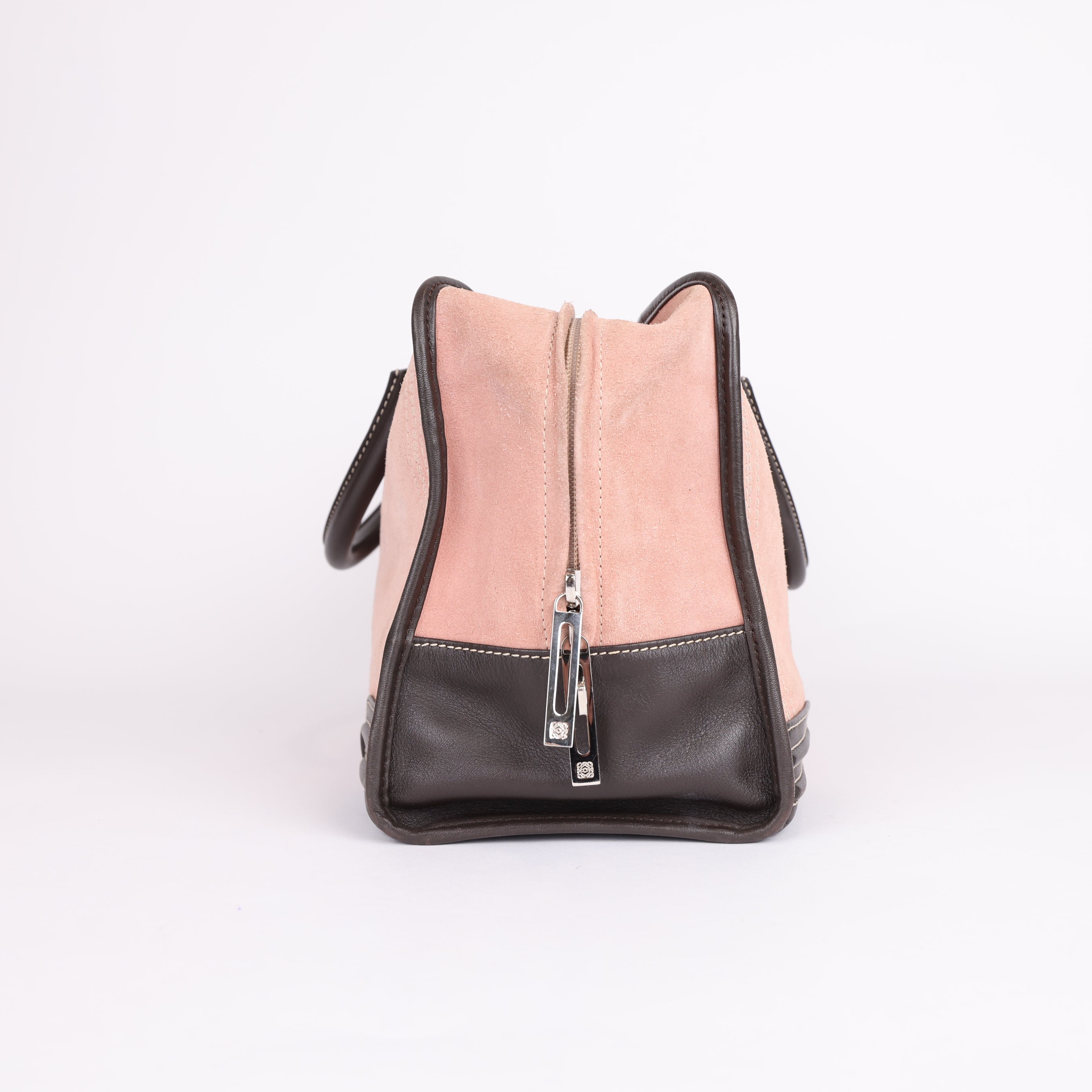 PRE OWNED- Loewe Amazona Bag Stitched Suede 28