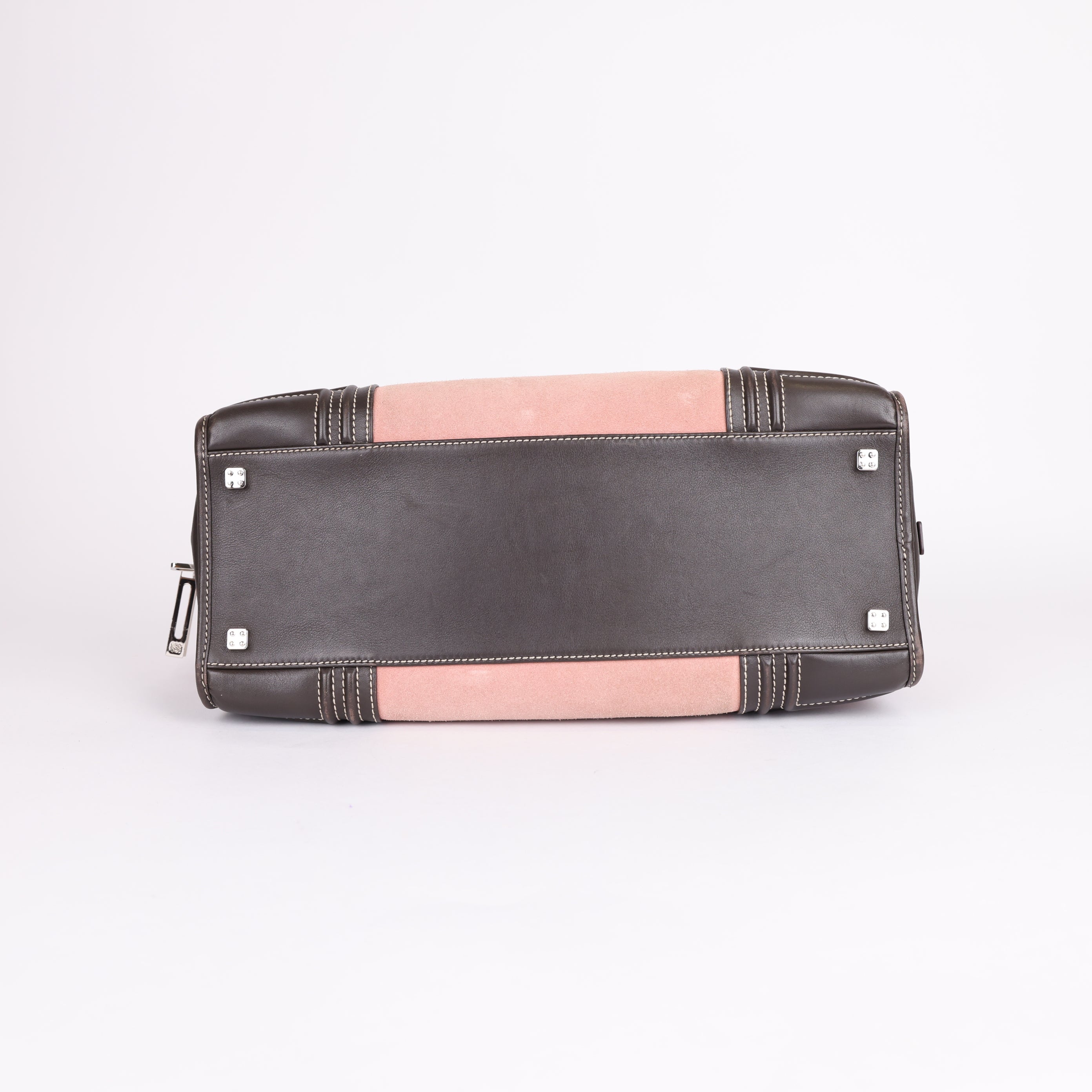PRE OWNED- Loewe Amazona Bag Stitched Suede 28