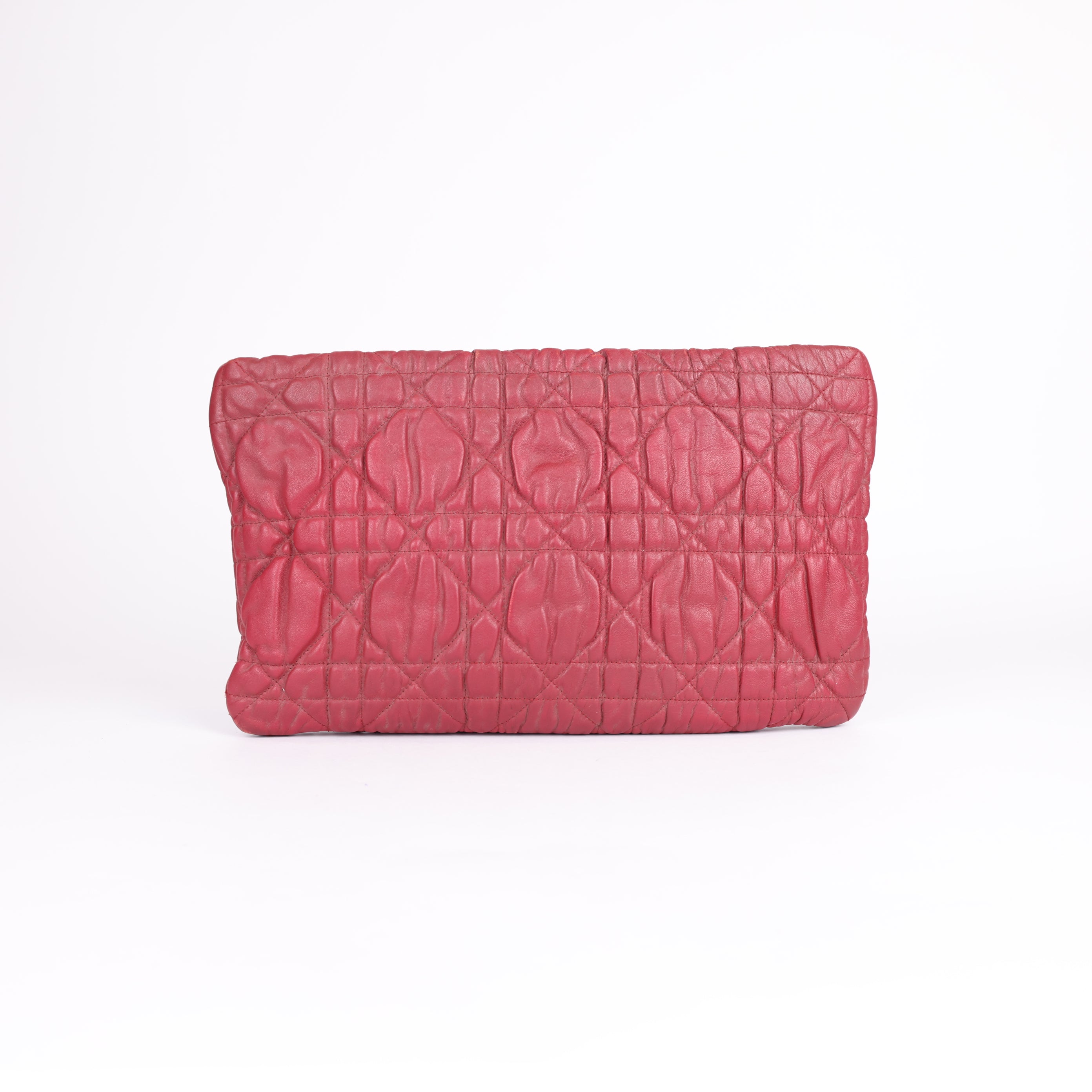 PRE OWNED- Dior Cannage Quilted Wallet