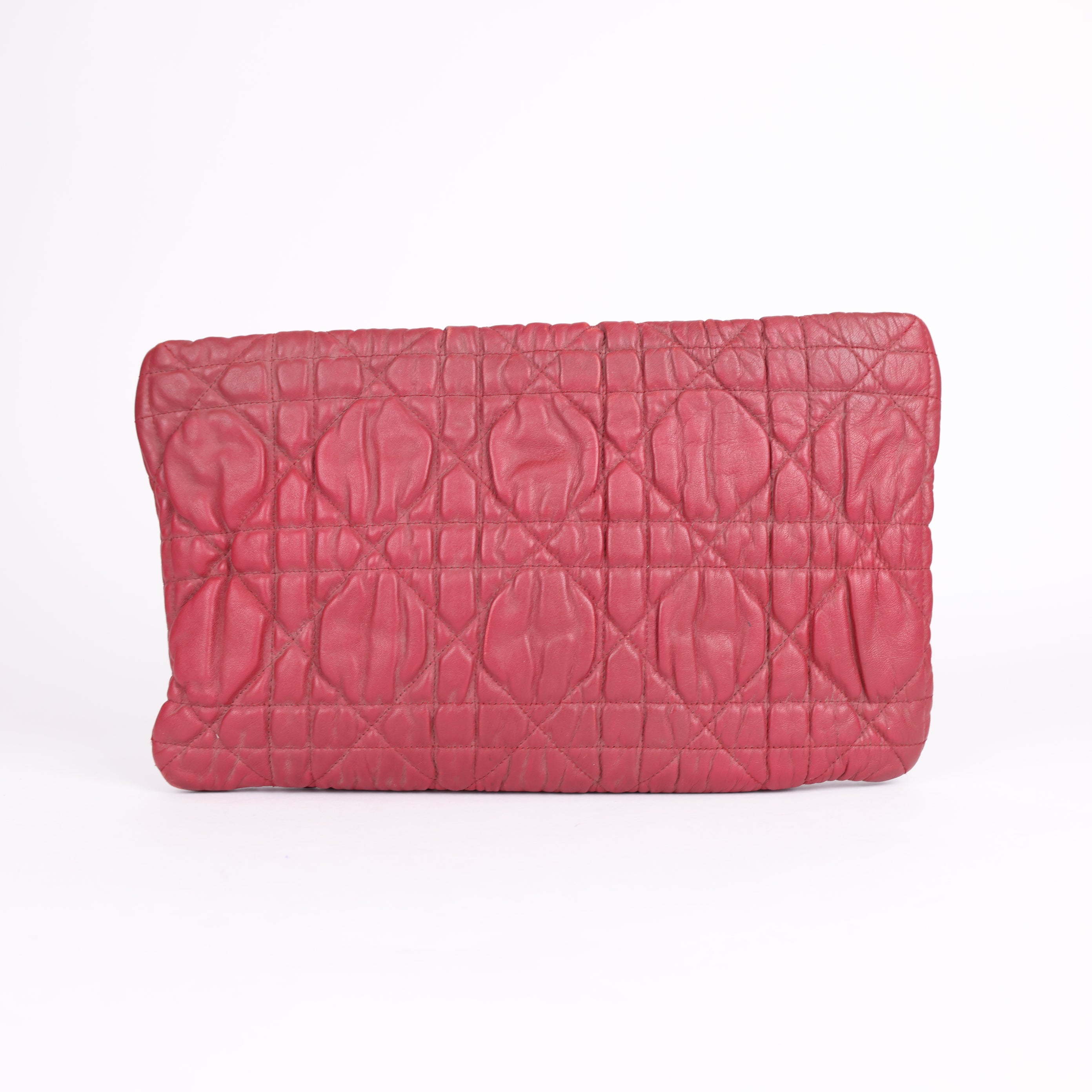PRE OWNED- Dior Cannage Quilted Wallet