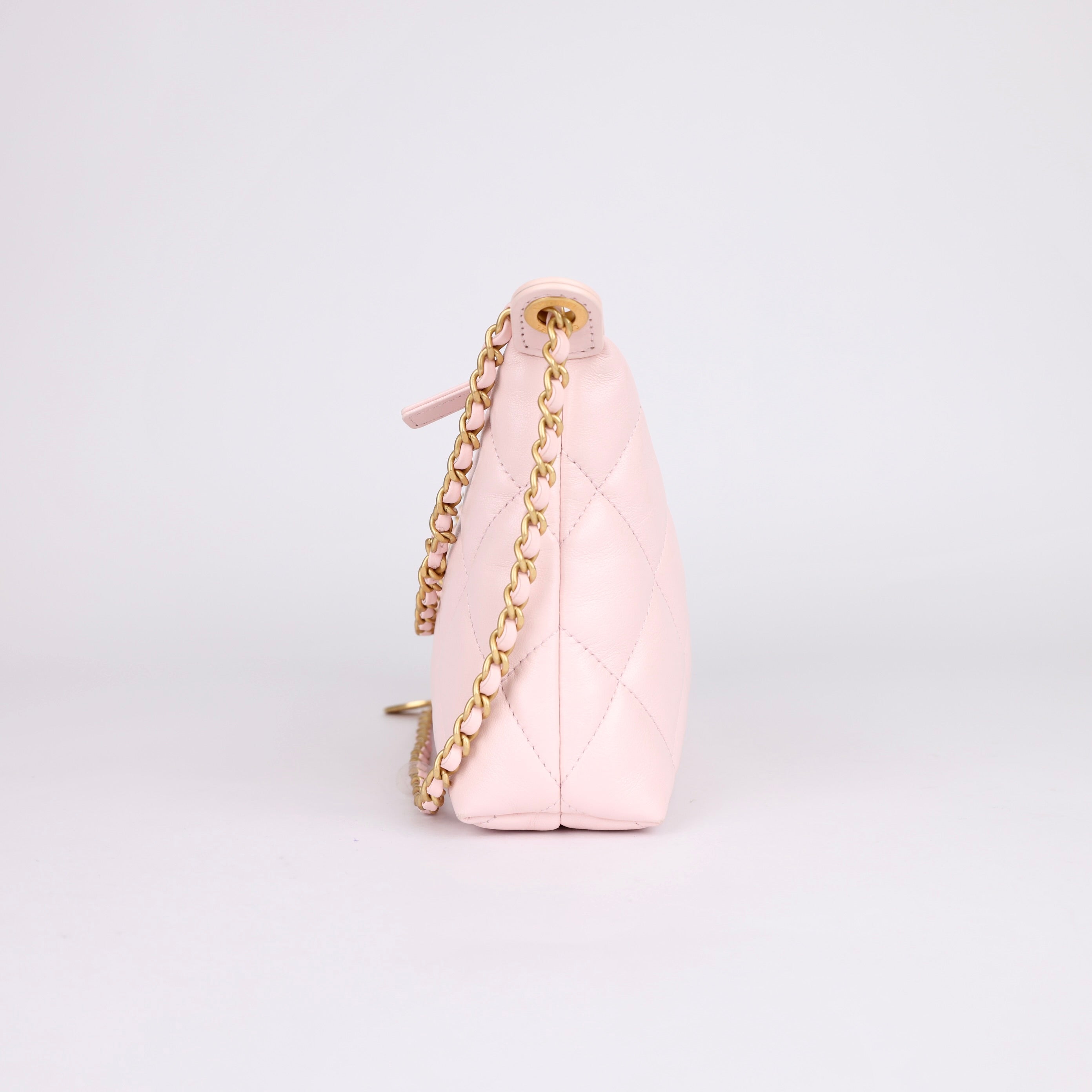 Chanel HOBO HANDBAG Light Pink- Pre Owned