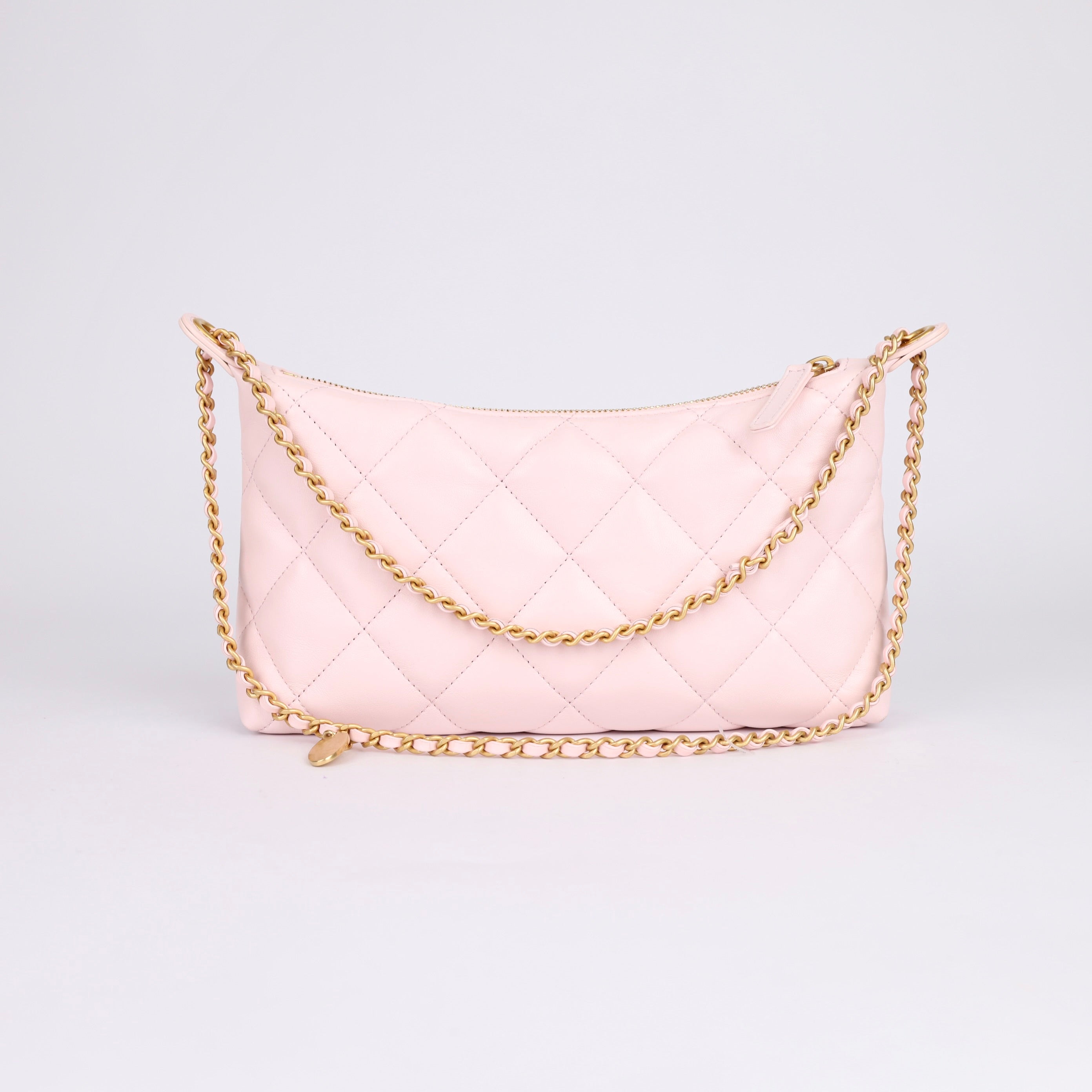 Chanel HOBO HANDBAG Light Pink- Pre Owned