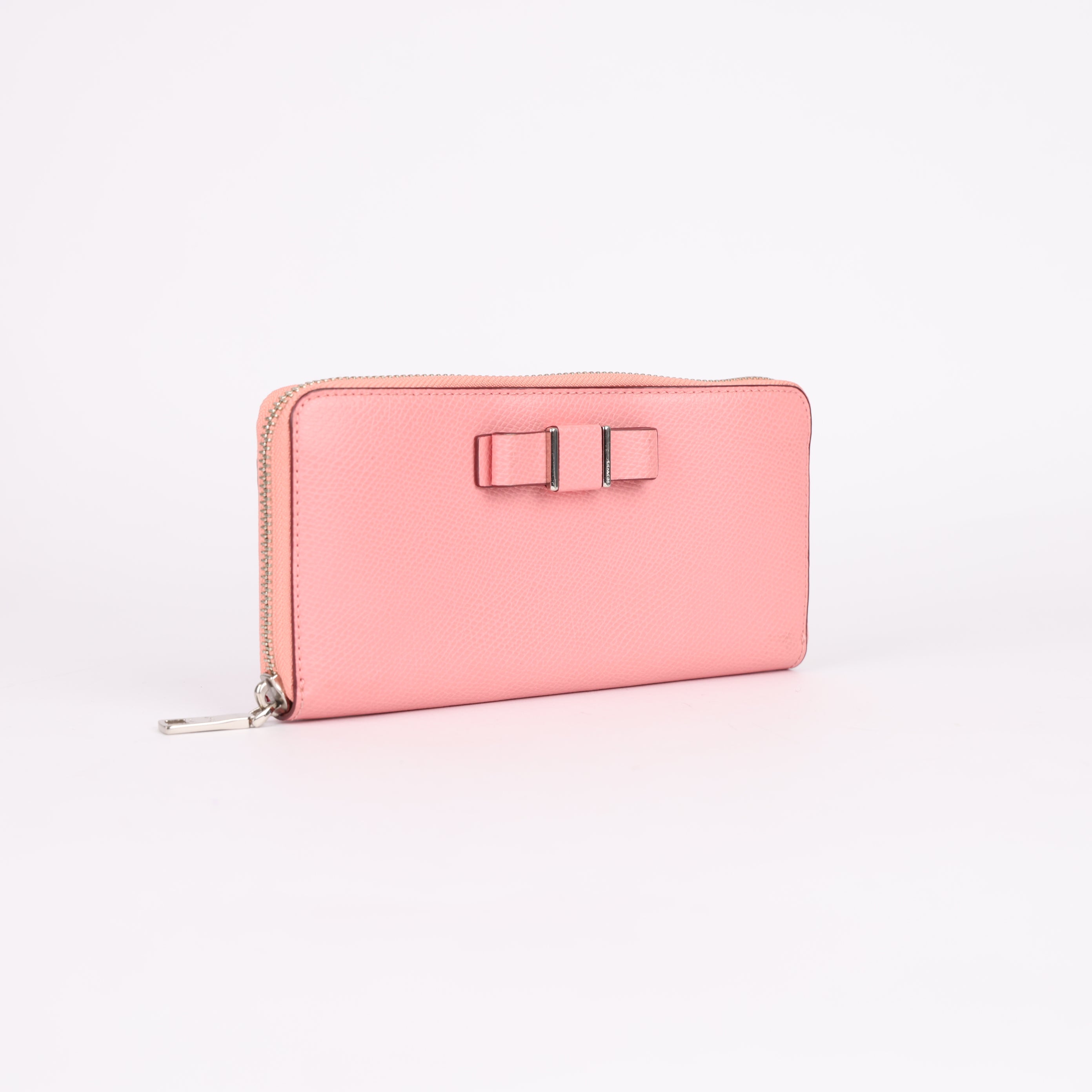 J0732W17844 COACH Women's Zip-Around Long Wallet- Pre Owned