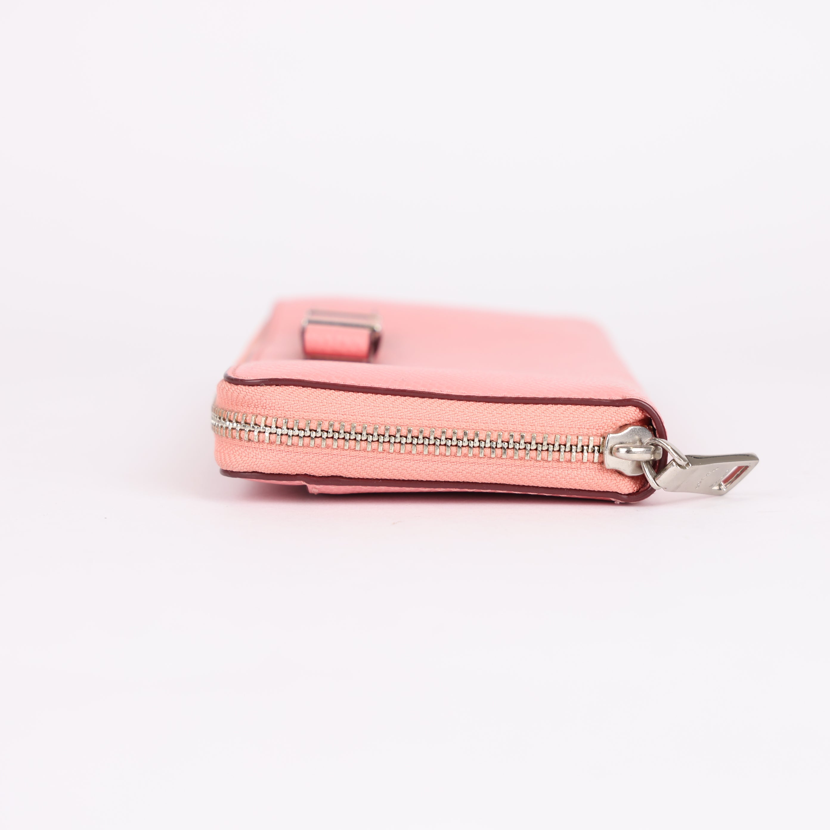 J0732W17844 COACH Women's Zip-Around Long Wallet- Pre Owned