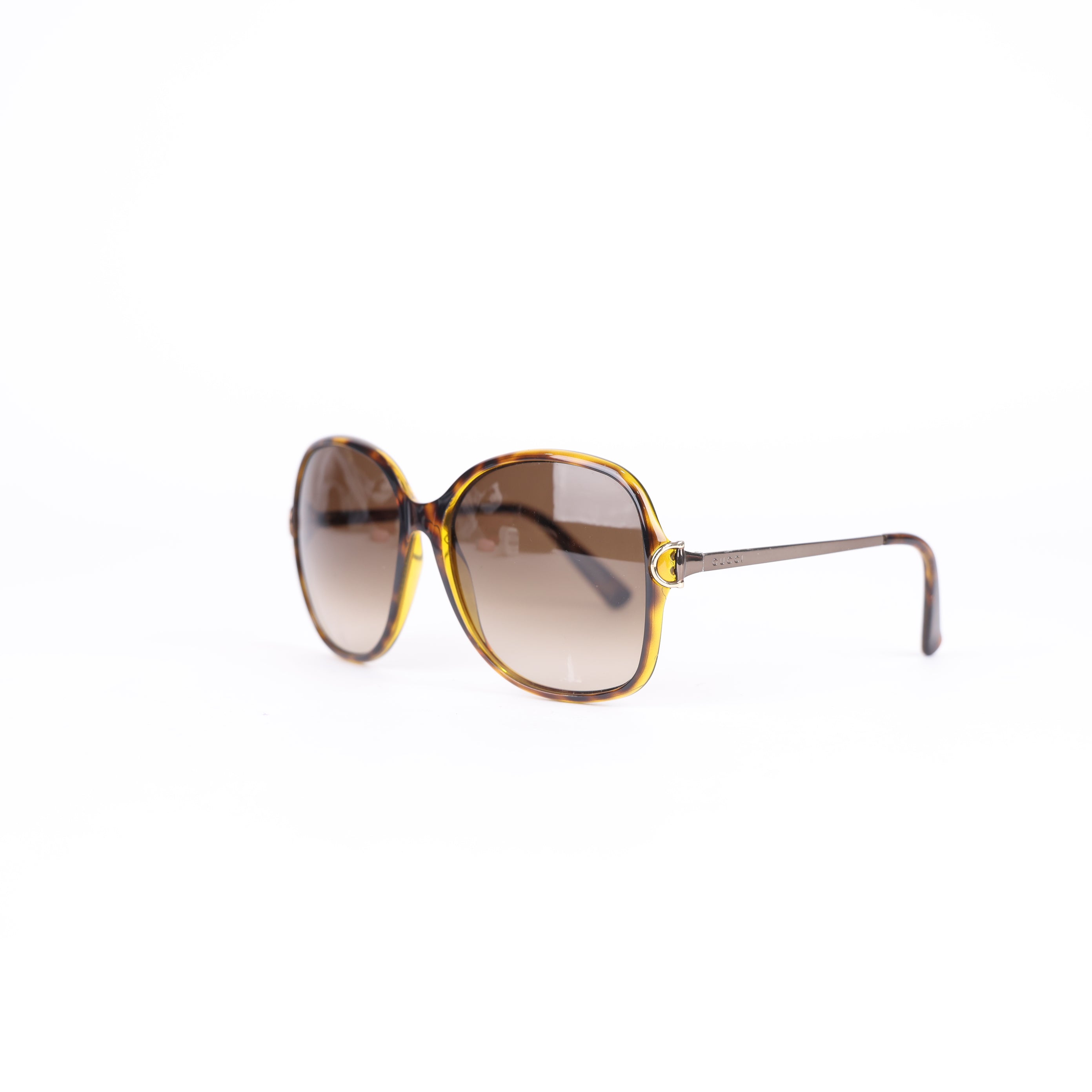 Gucci geometric-frame Sunglasses- Pre Owned
