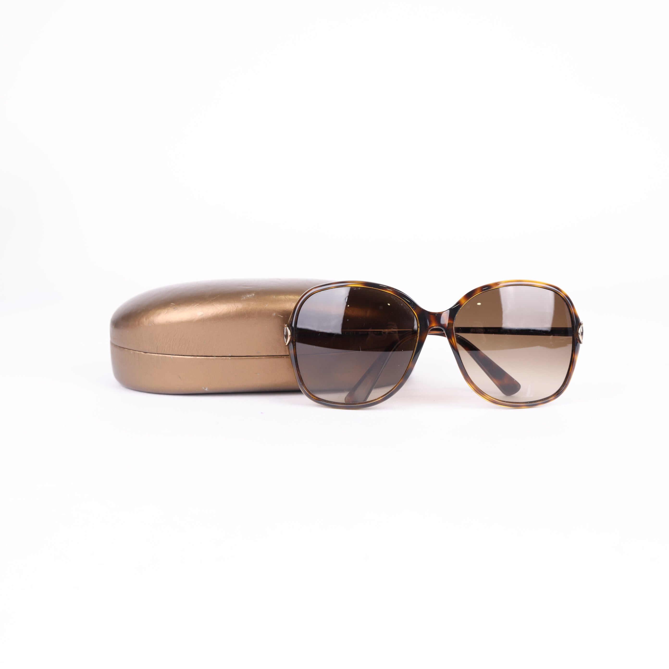 Gucci geometric-frame Sunglasses- Pre Owned