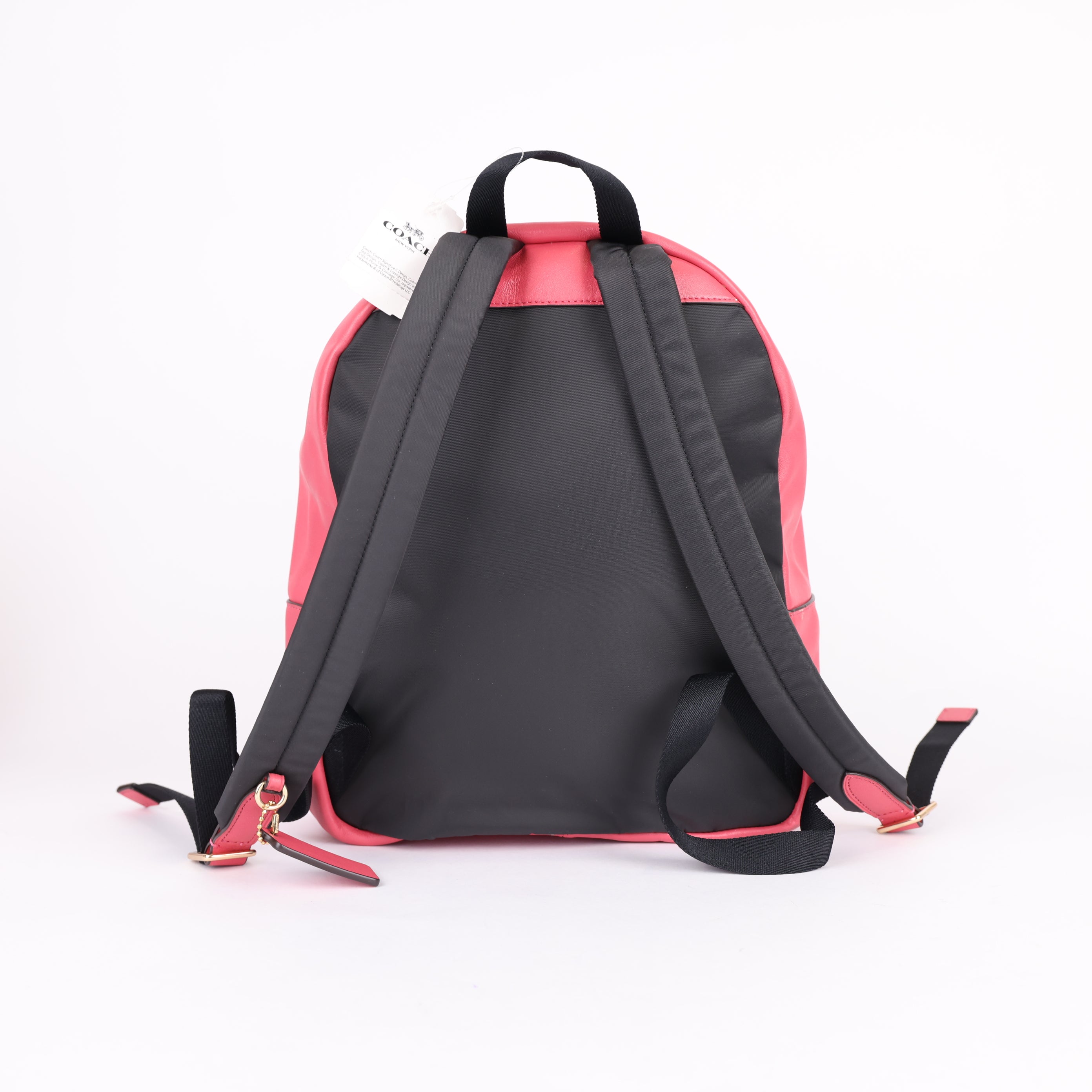 Coach Charlie Medium Signature Backpack- Pre Owned