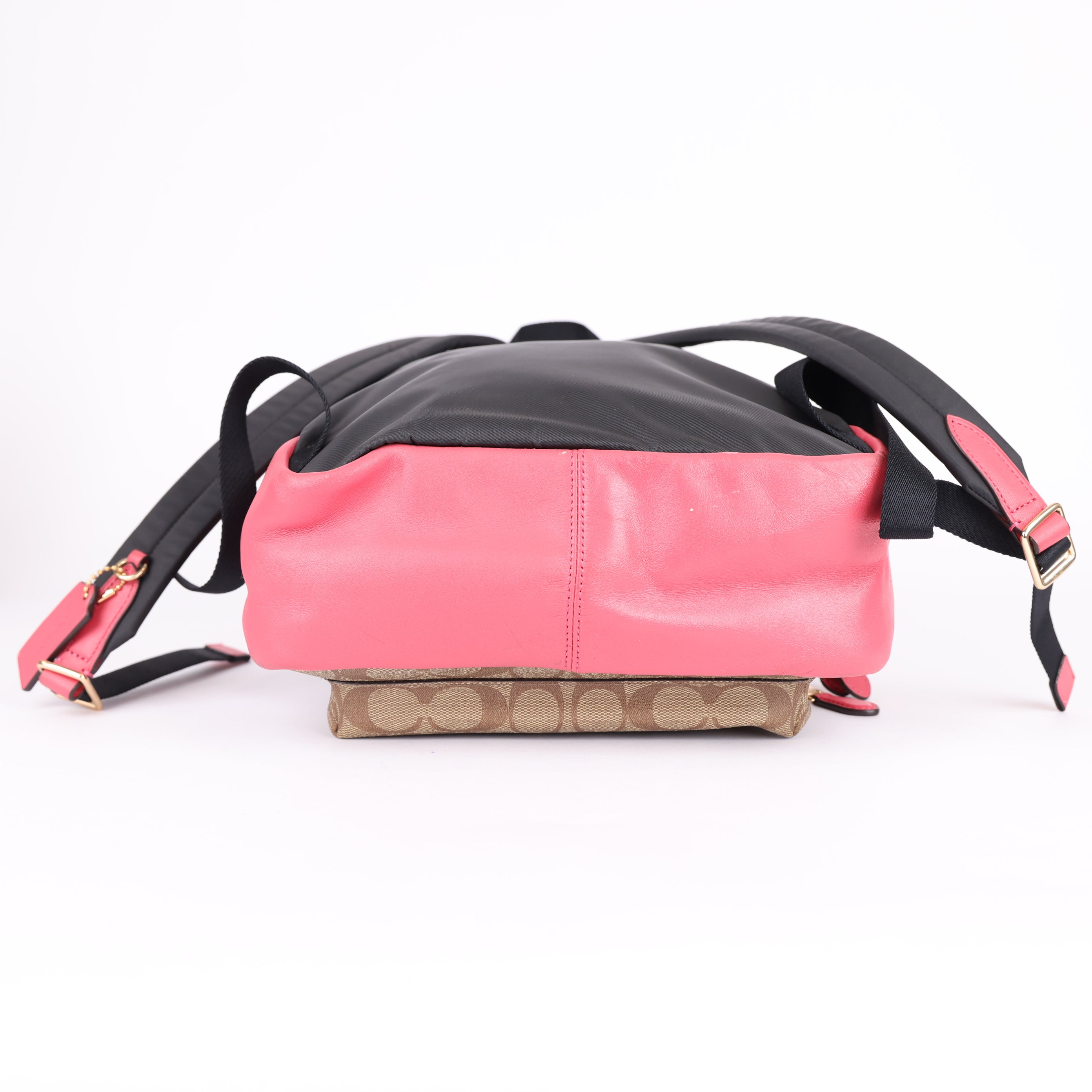 Coach Charlie Medium Signature Backpack- Pre Owned