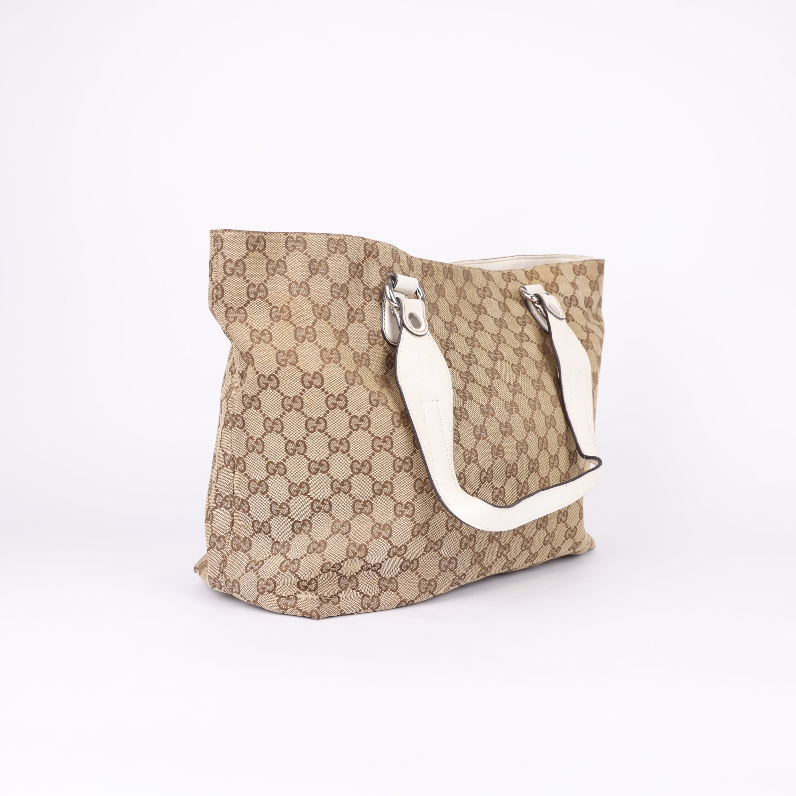 Gucci GG Canvas Icon Bit- Pre Owned