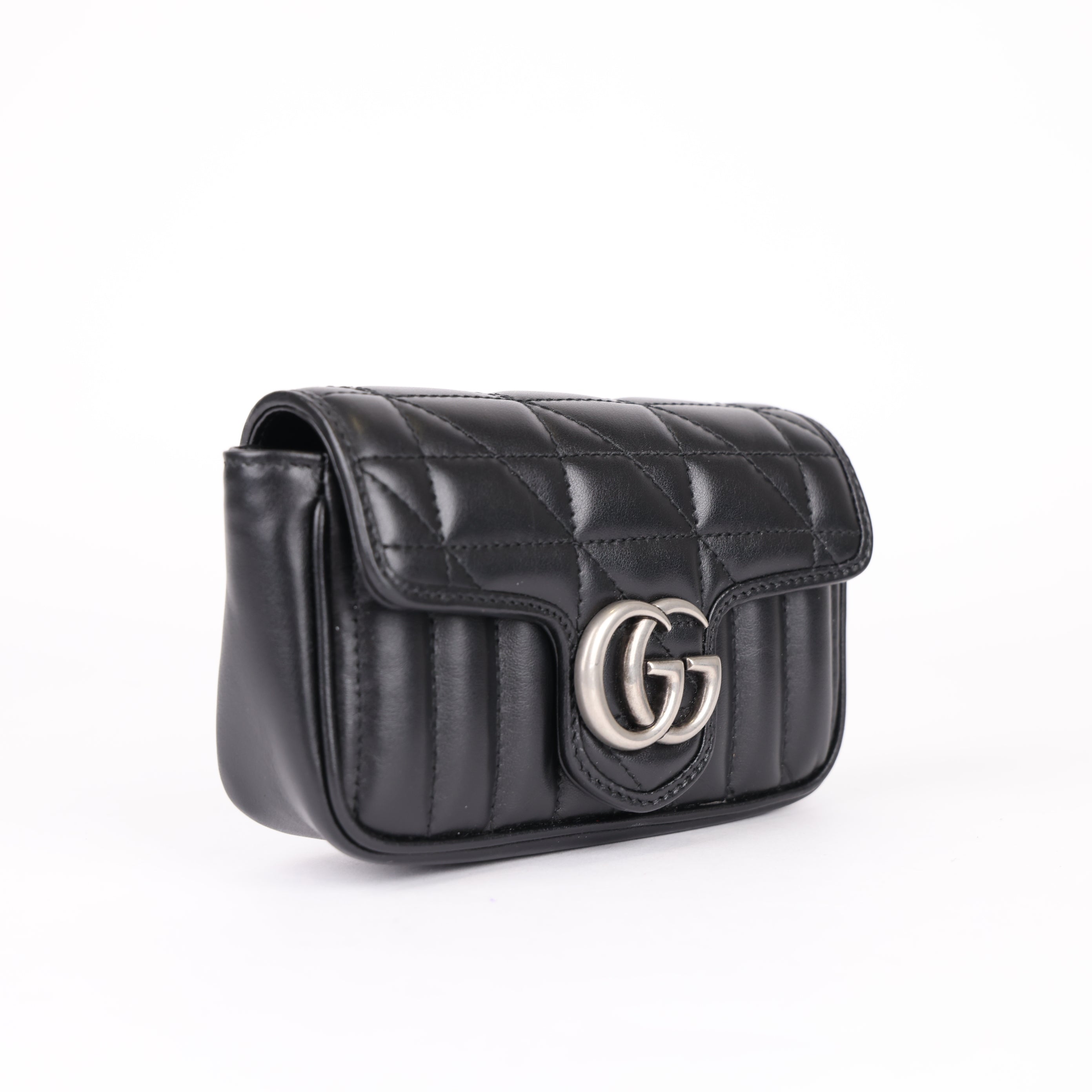 Gucci Marmont Flap leather crossbody bag- Pre Owned