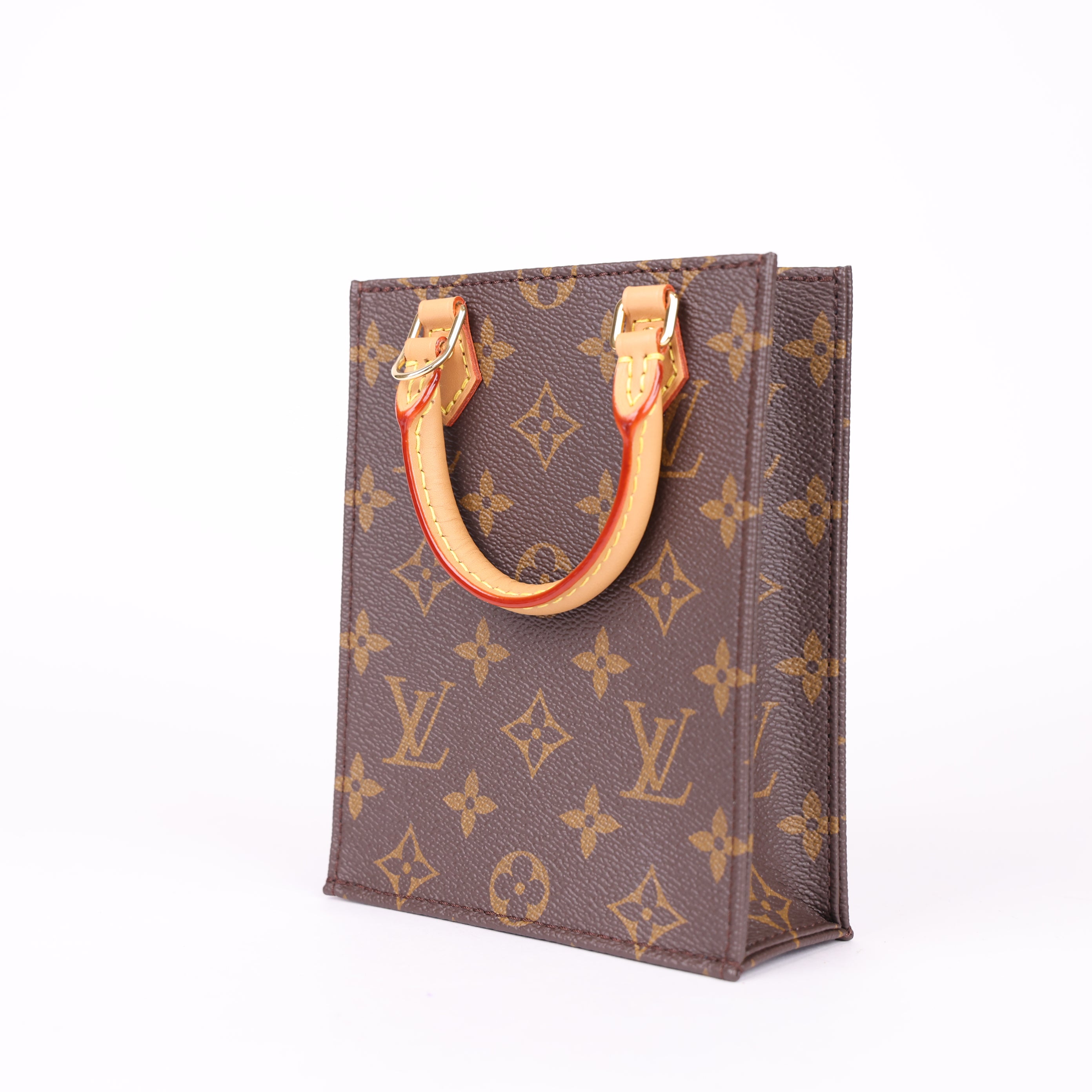 Louis Vuitton Petit Sac Plat Monogram Canvas- Pre Owned