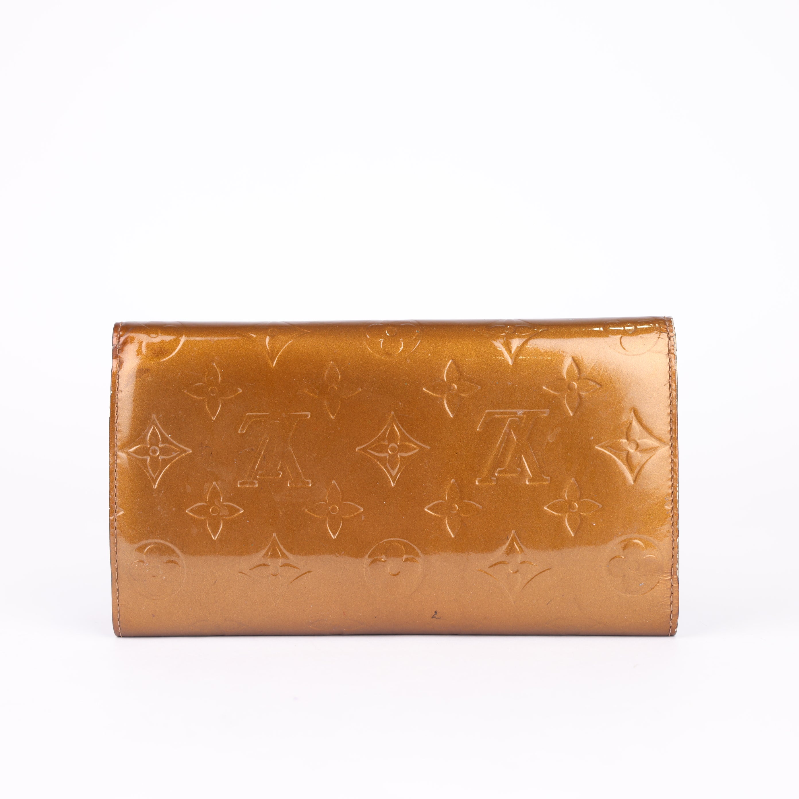 J0772 Louis Vuitton Monogram Vernis Wallet - Pre Owned