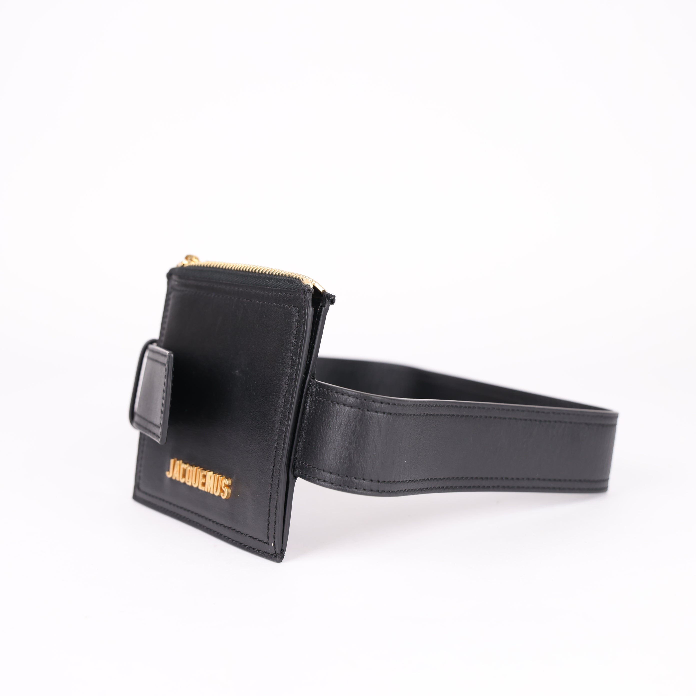 Jacquemus La Ceinture Carre Belt Black - Pre Owned