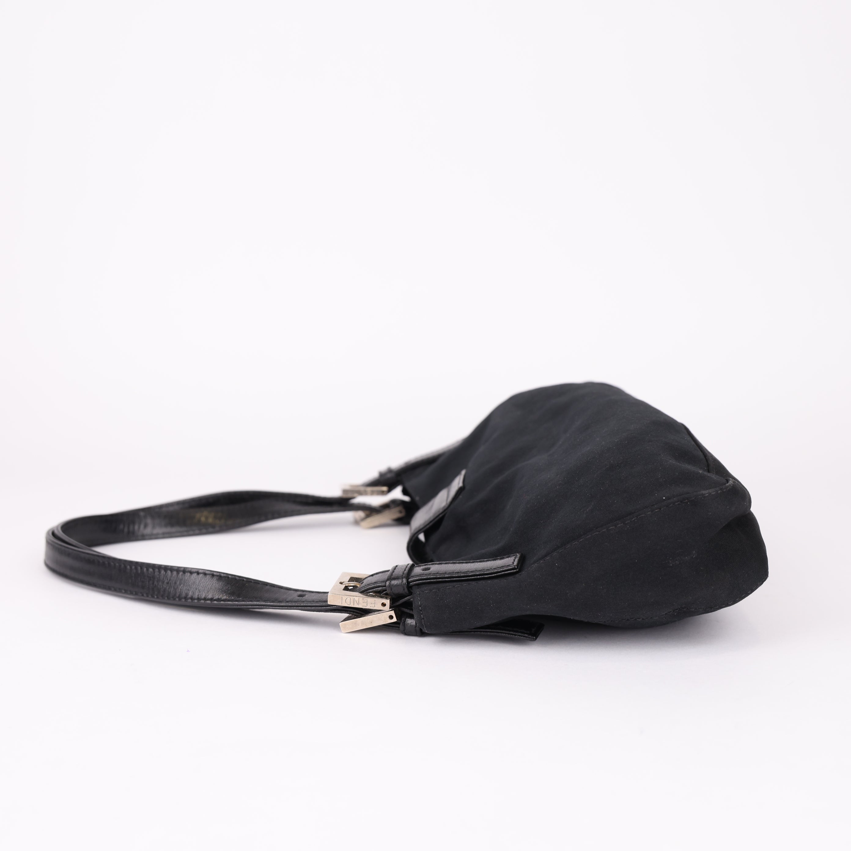 FENDI Mamma Baguette black Shoulder Bag - Pre Owned