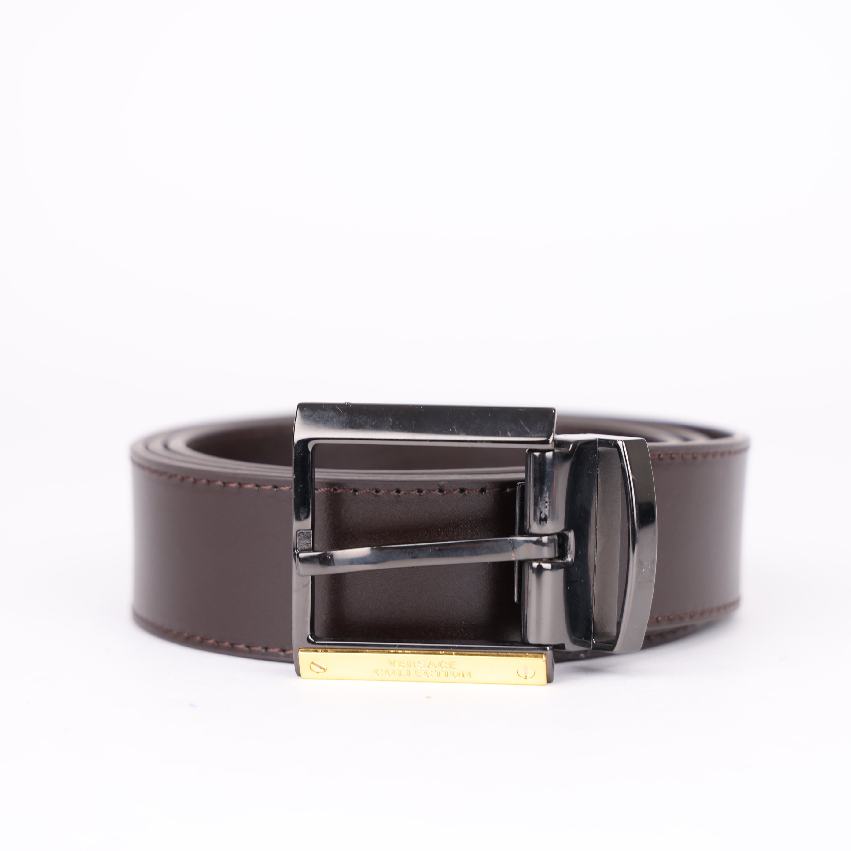 Versace Collection Brown Belt size 105cm- Pre Owned