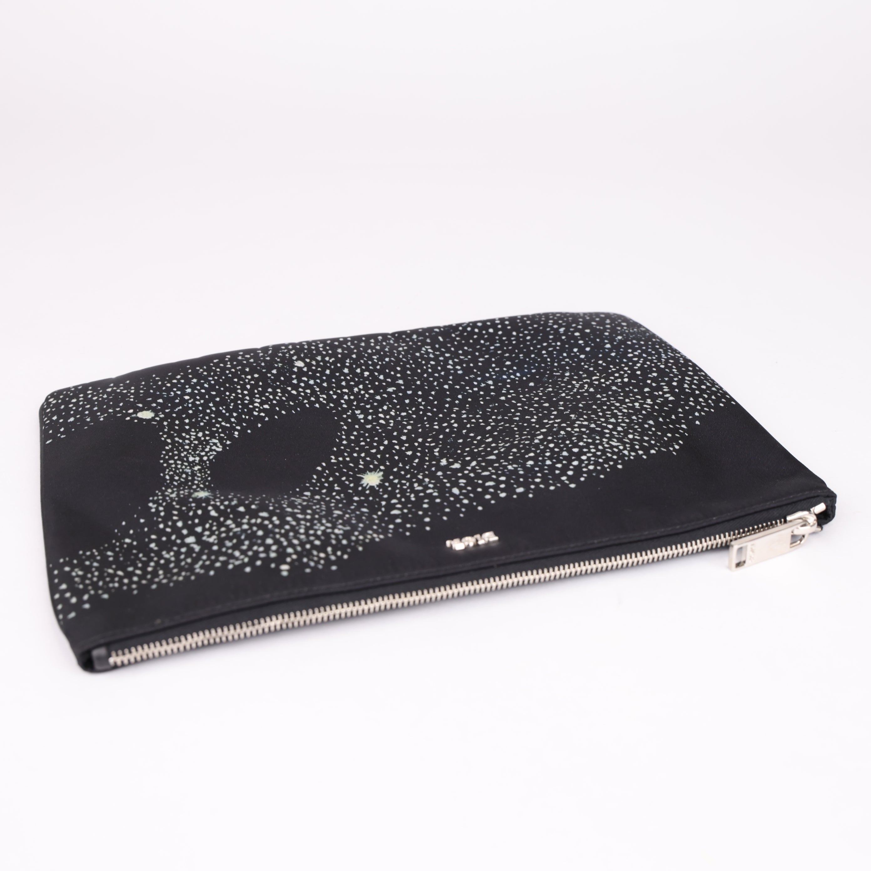 J0794 Dior Galaxy Print Clutch Bag - Pre Owned