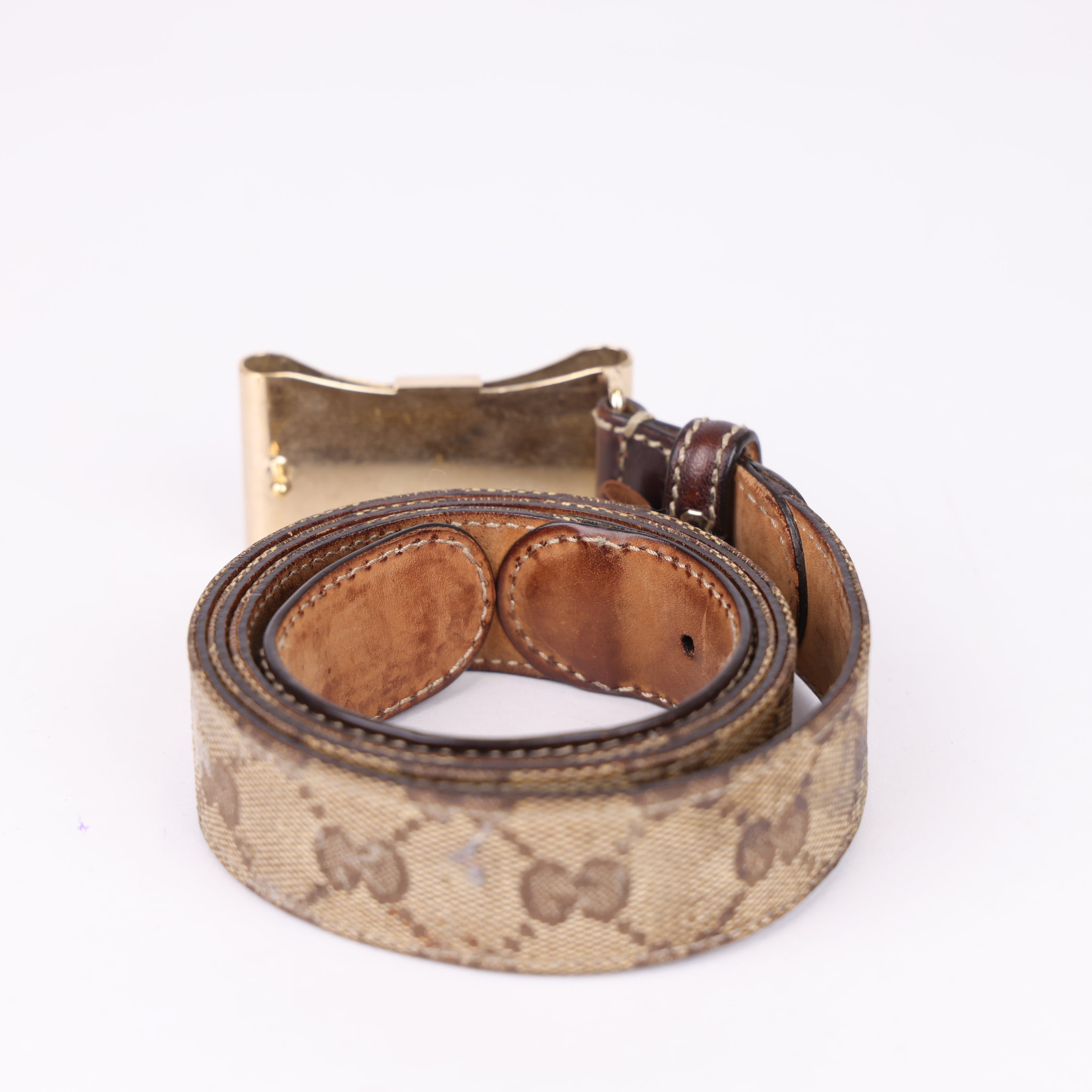 GUCCI BOW GG BELT size 90cm- Pre Owned