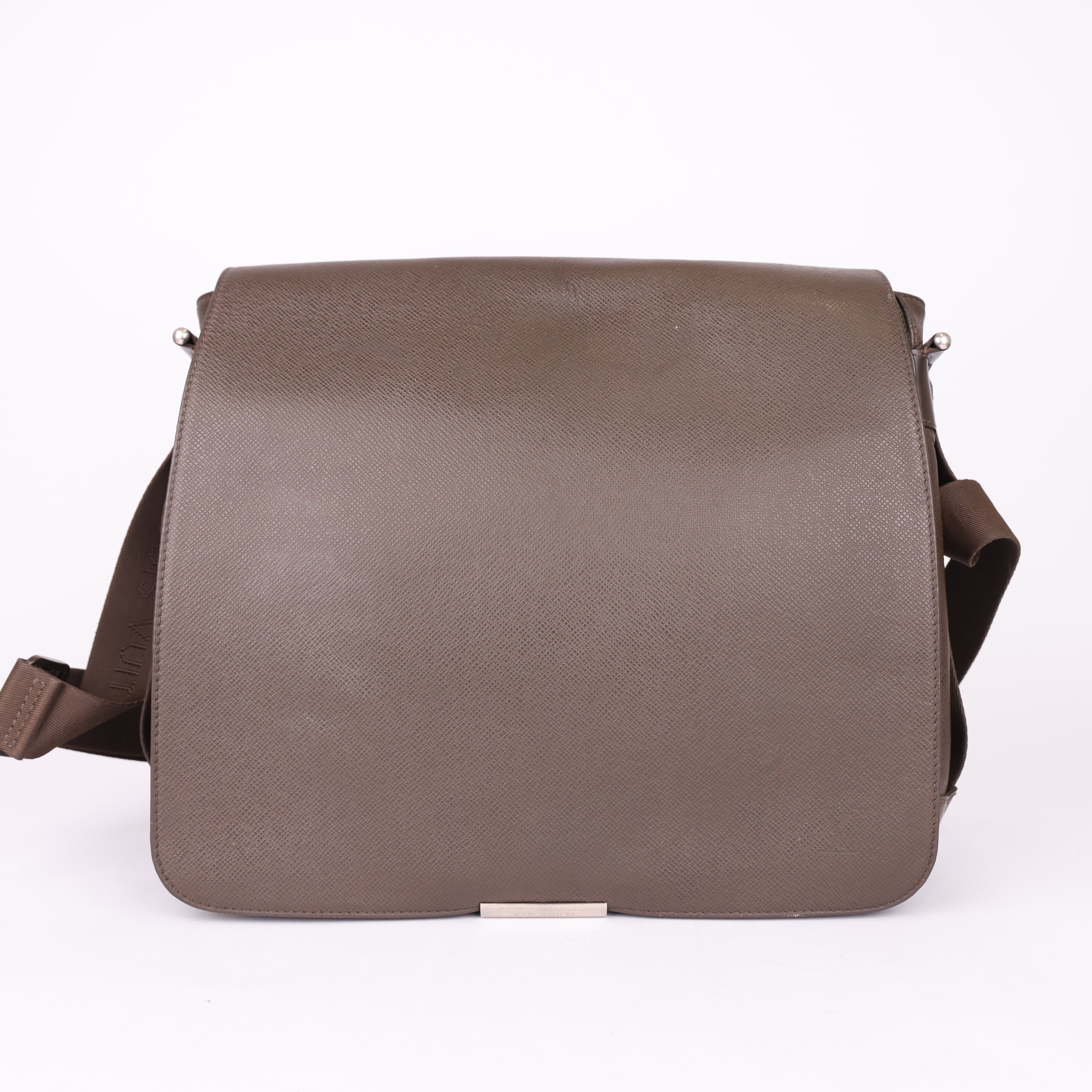 Louis Vuitton Victor Messenger Bag Taiga Brown- Pre Owned