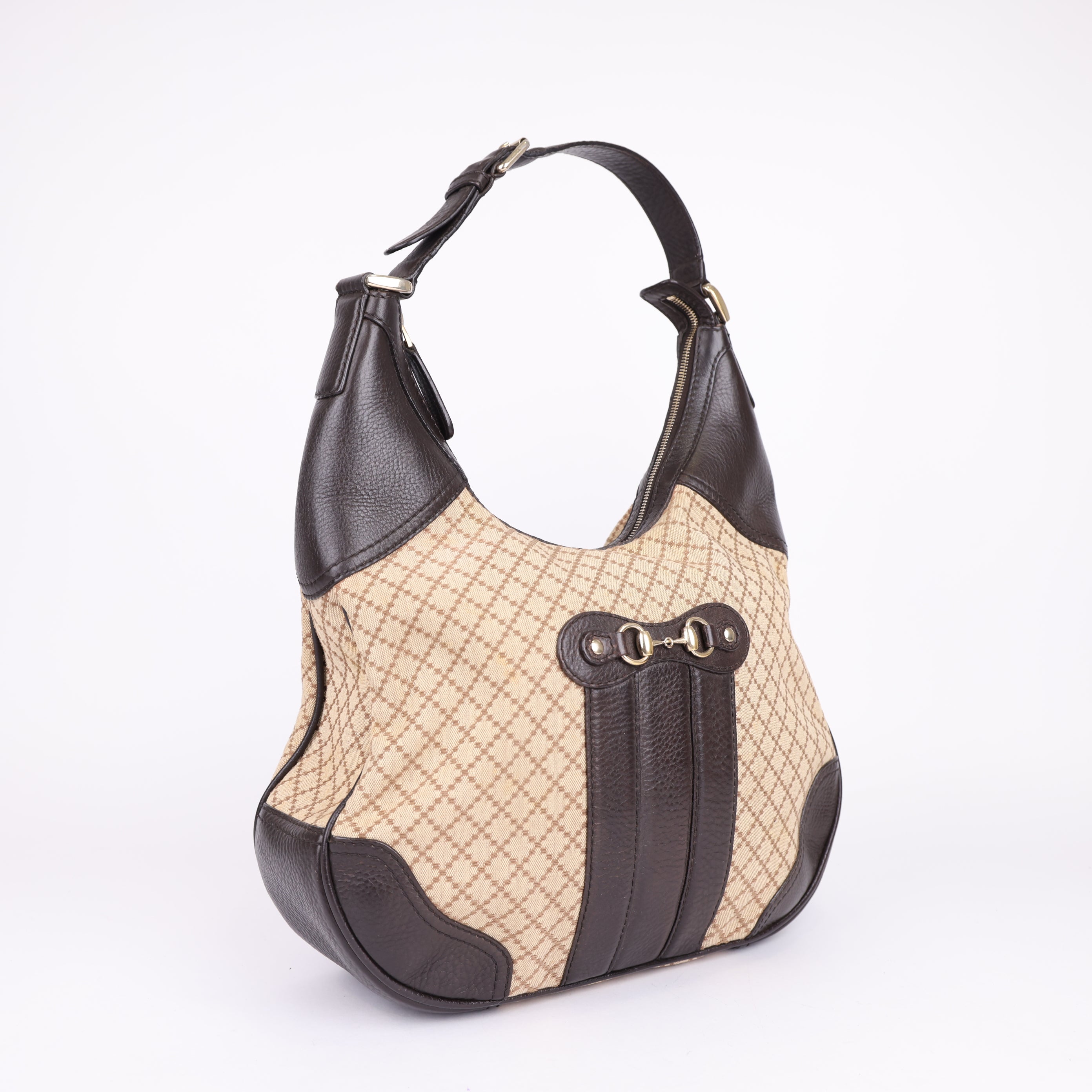 Gucci Catherine Hobo Bag Brown- Pre Owned