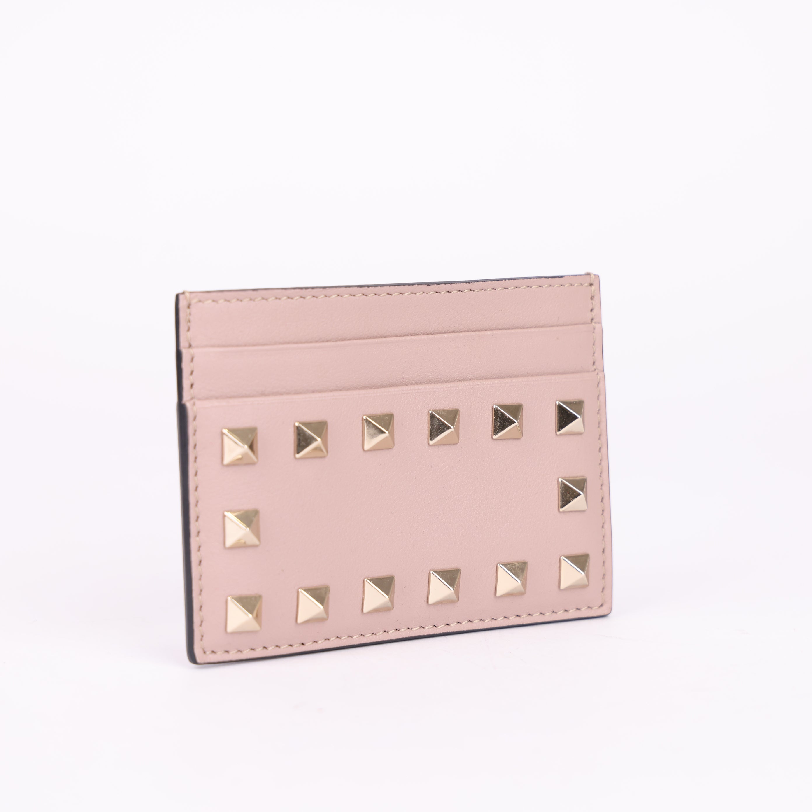Valentino Garavani Rockstud Card Holder- Pre Owned