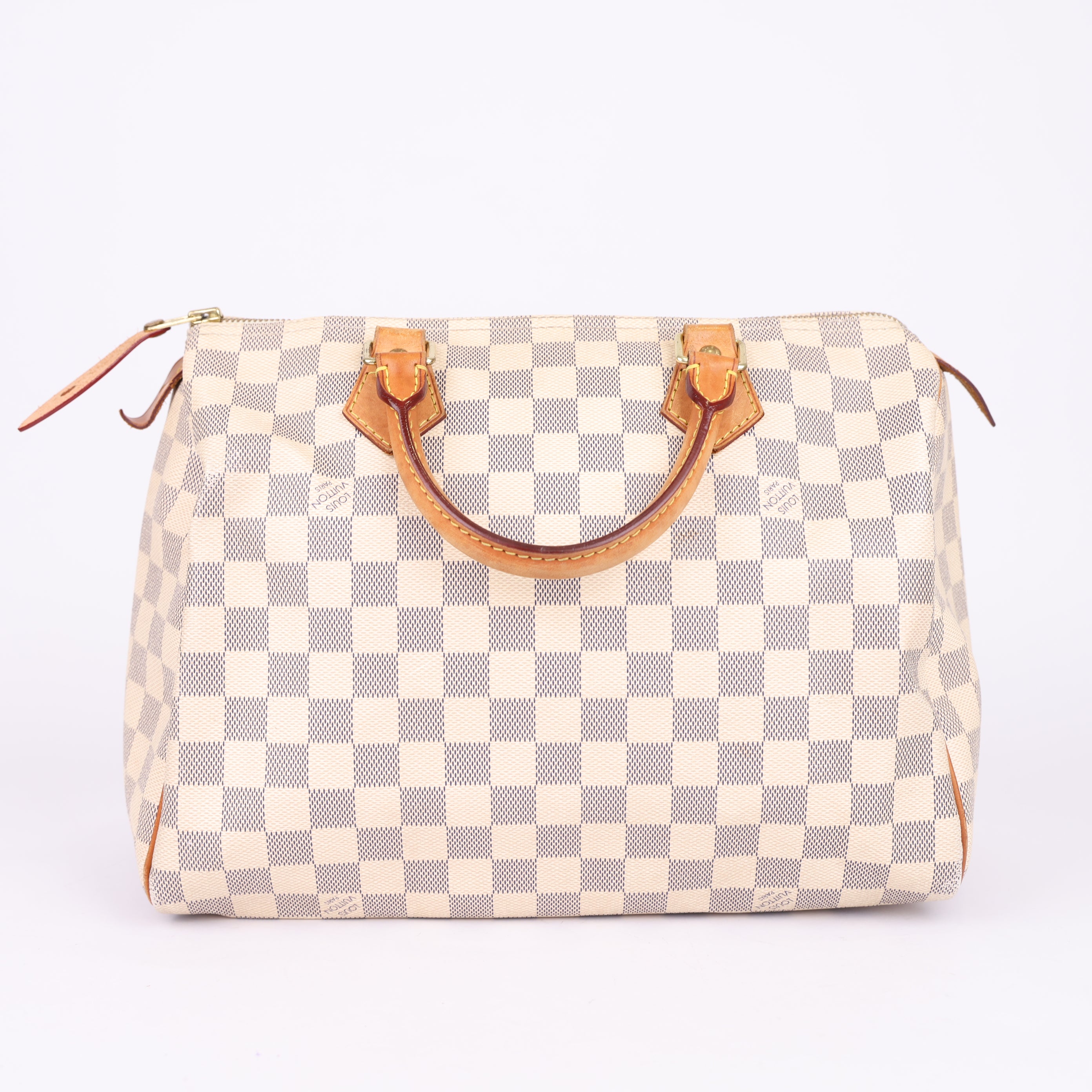 Louis Vuitton Speedy Handbag Damier 30 White- Pre Owned