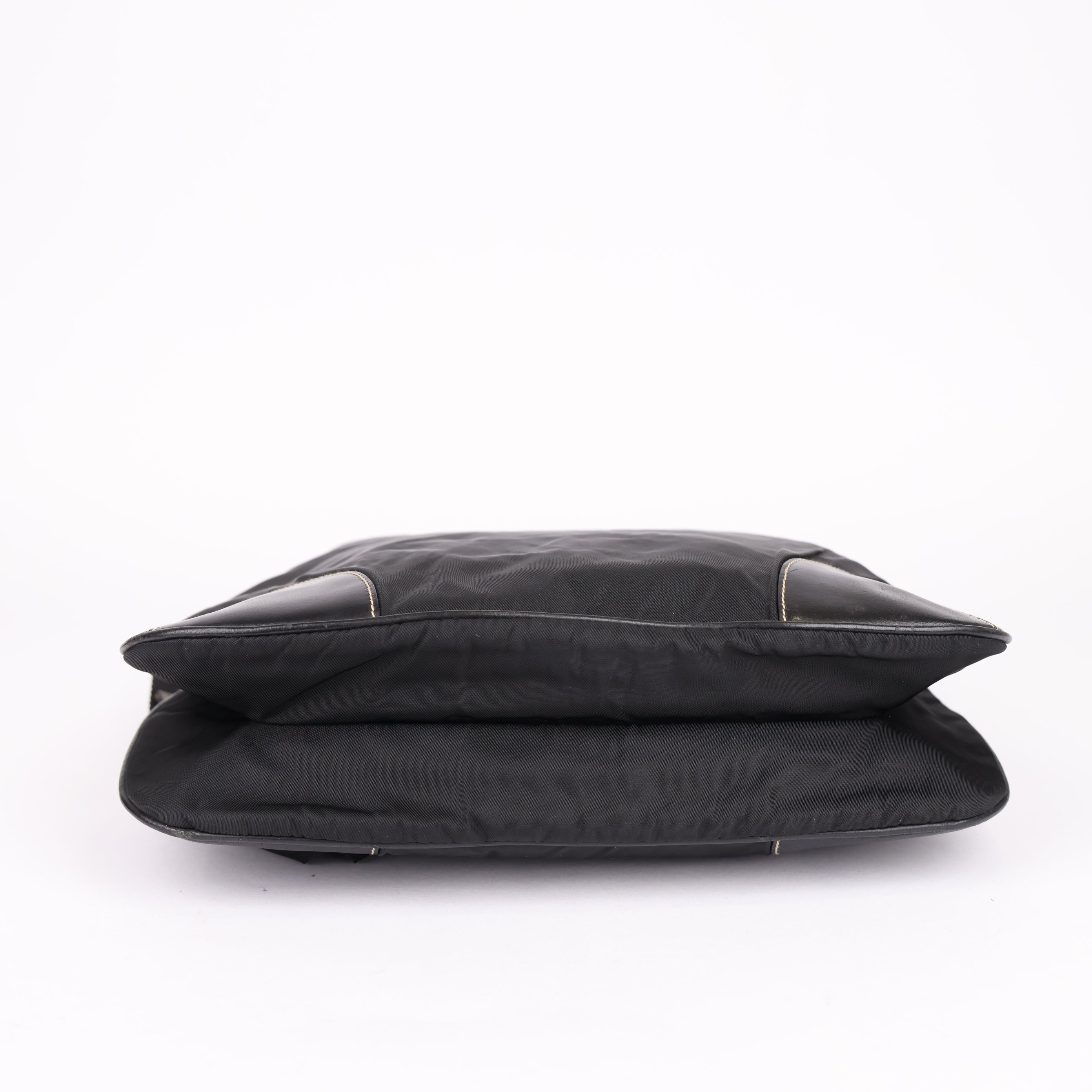J0924 Prada Black Tessuto Crossbody Bag- Pre Owned