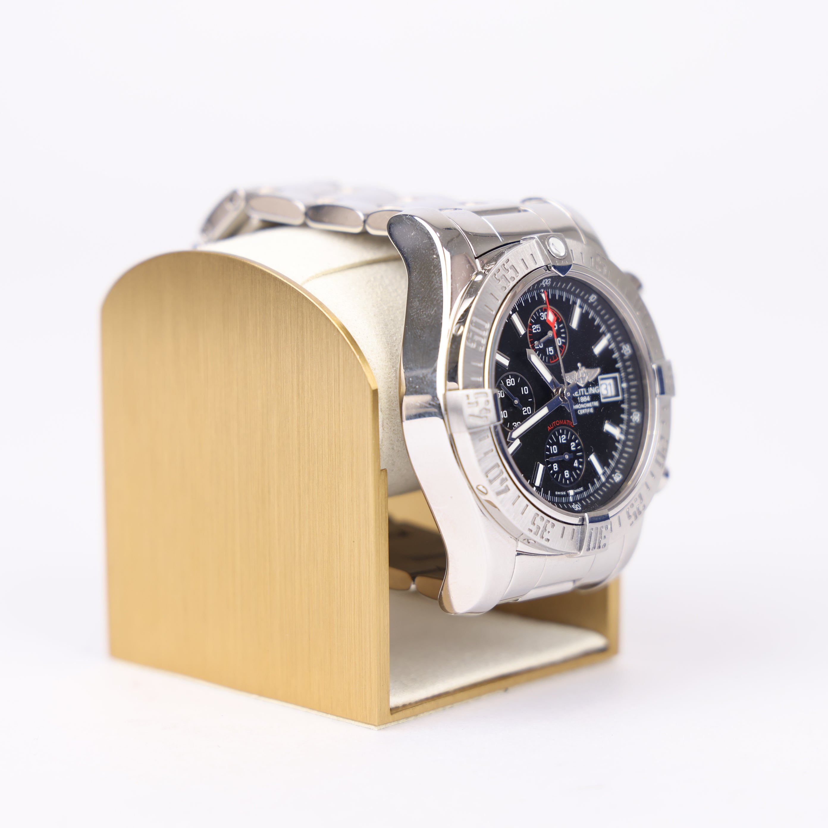 Breitling Avenger 44mm steel folding clasp- Pre Owned