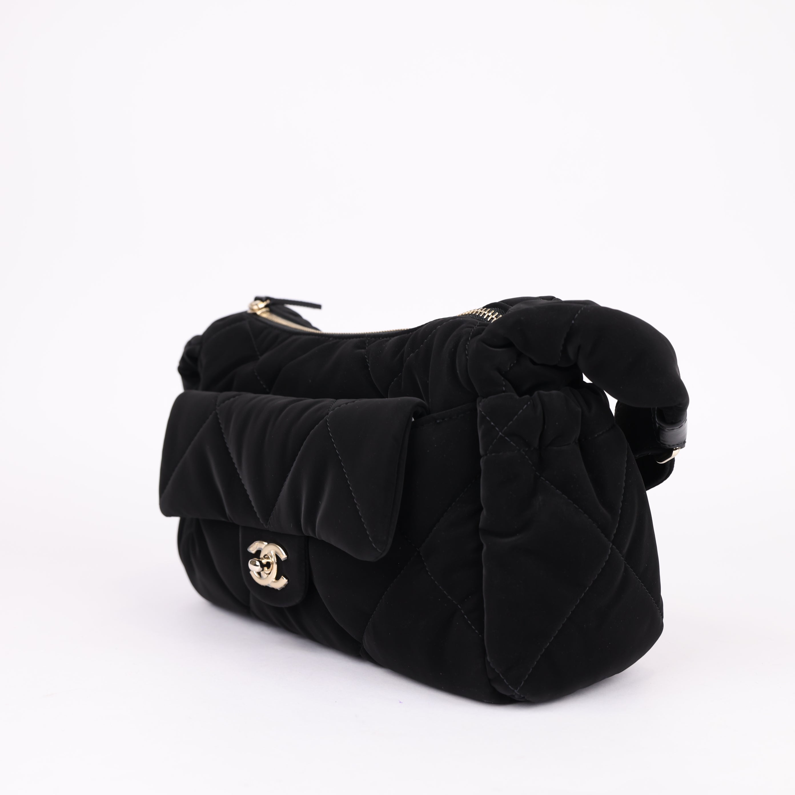 Chanel COCO NEIGE 25/26 COLLECTION LARGE BOWLING BAG- Pre Owned